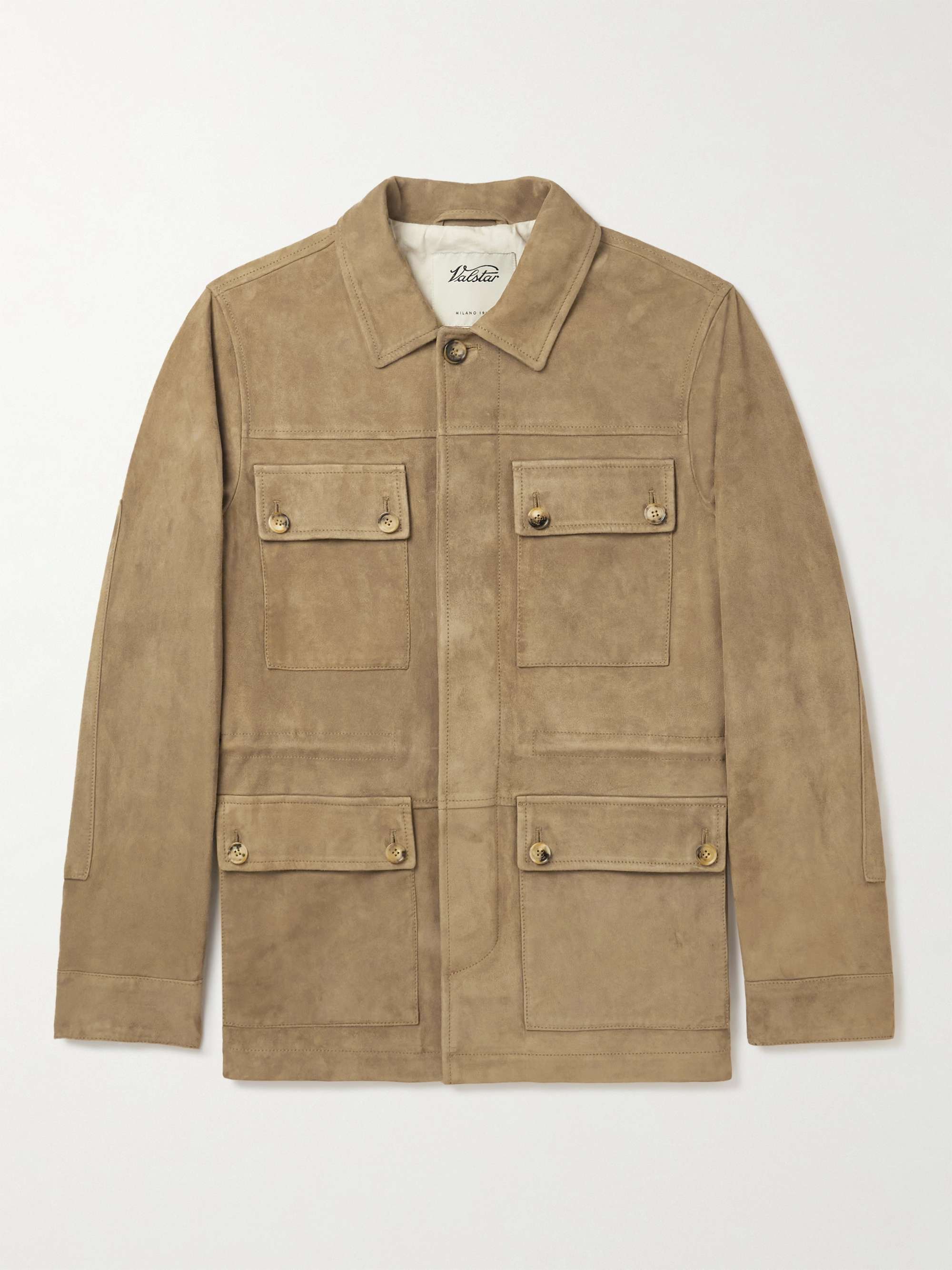 VALSTAR Suede Field Jacket for Men | MR PORTER