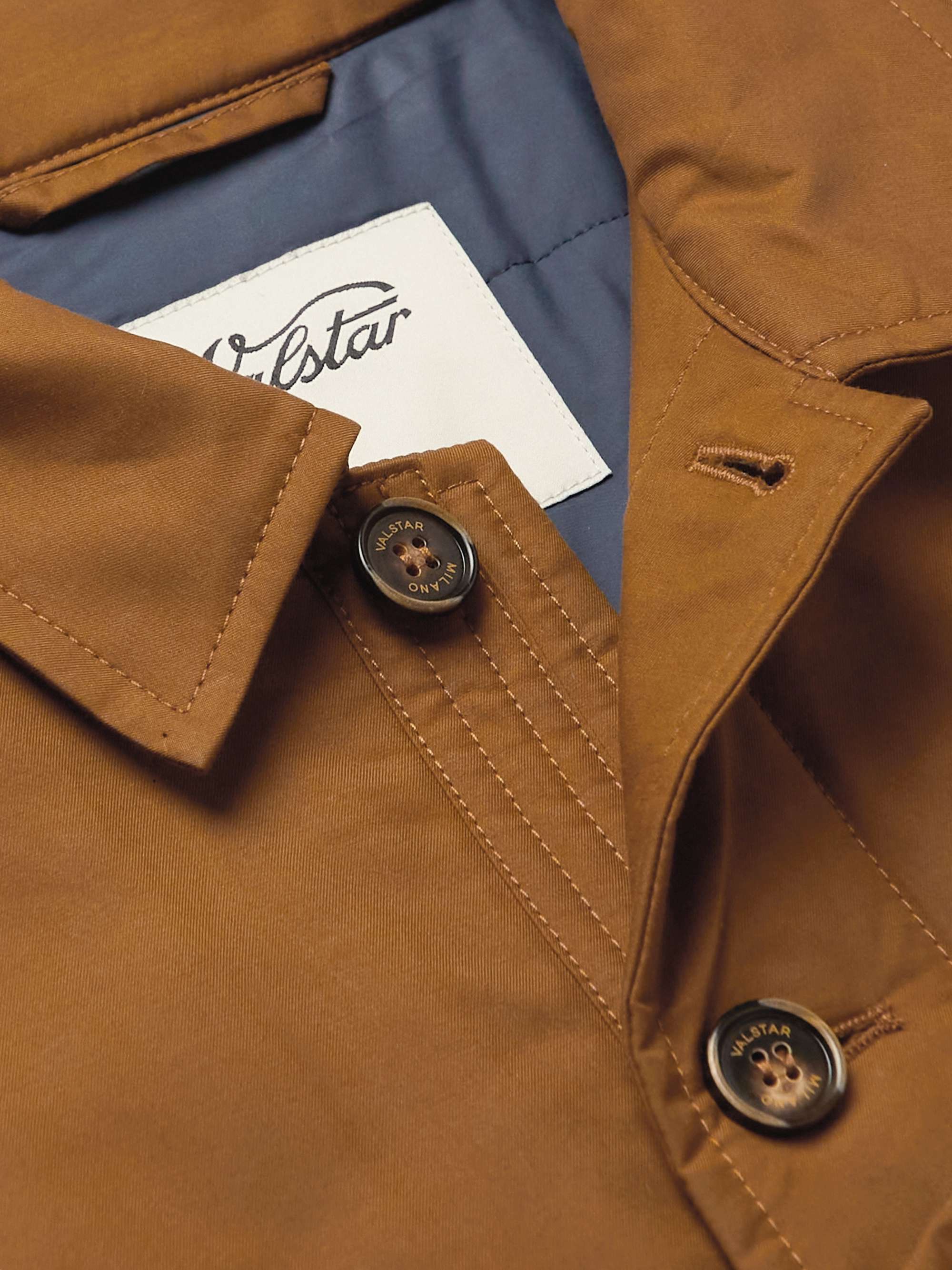 VALSTAR Organic Cotton-Blend Twill Shirt Jacket | MR PORTER