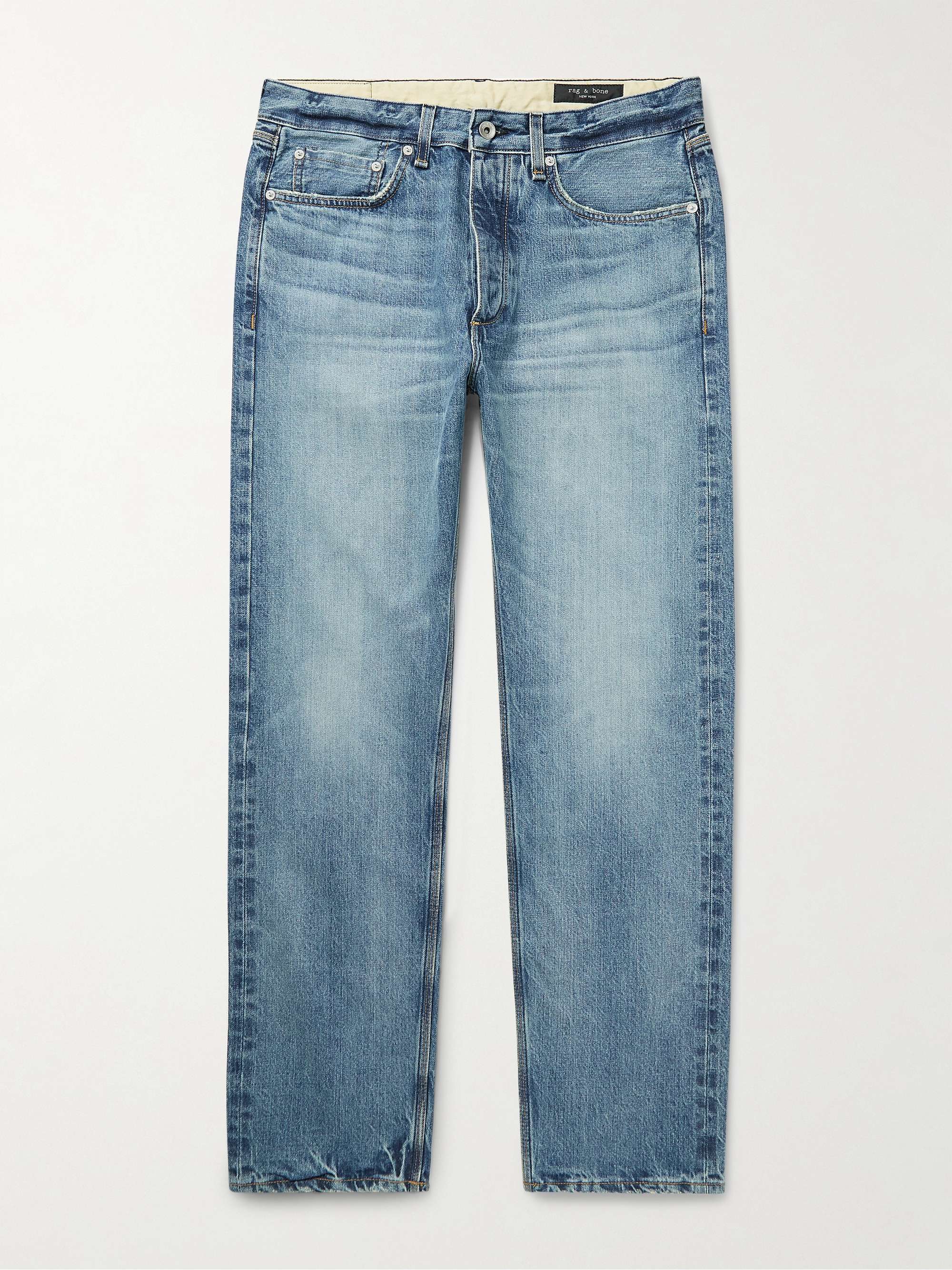 Fit 4 Straight-Leg Denim Jeans
