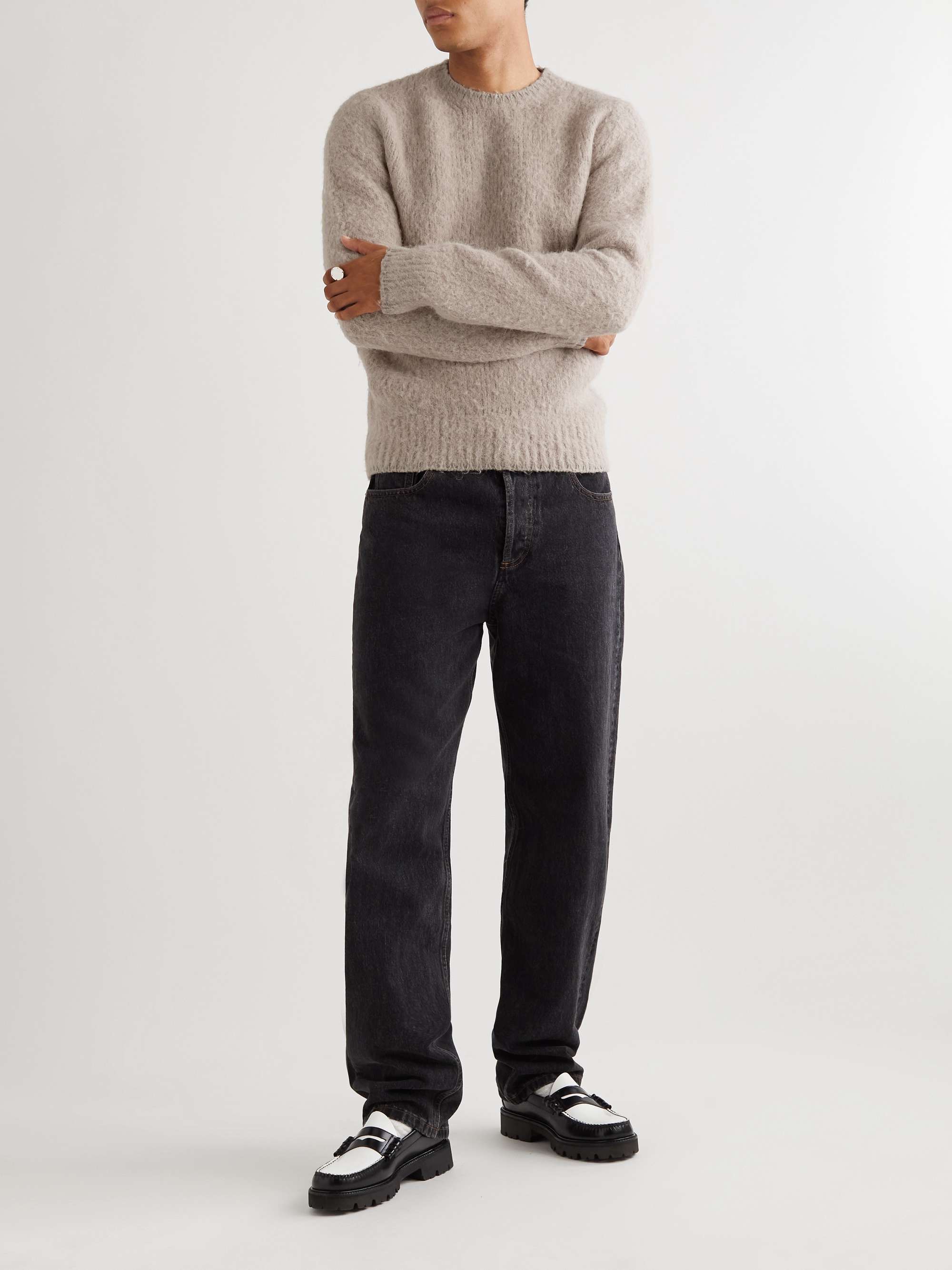 AMI PARIS Knitted Sweatshirt for Men | MR PORTER