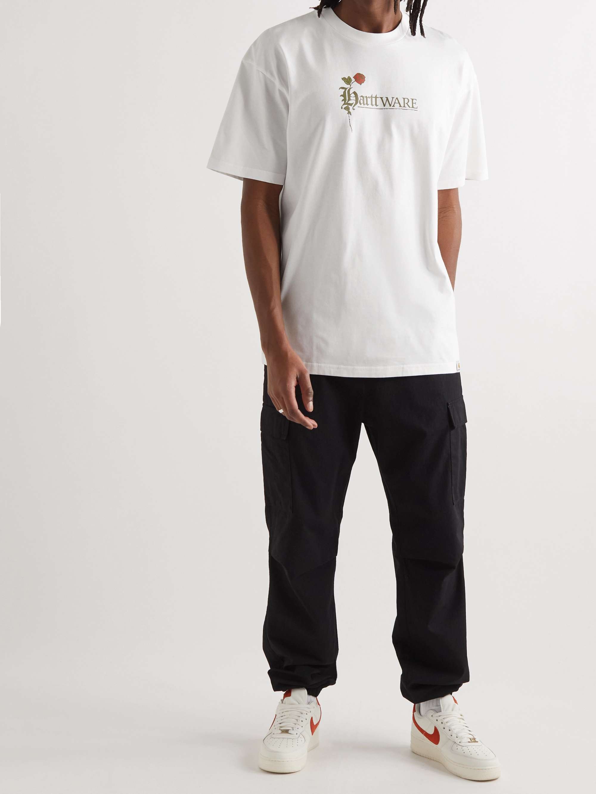 CARHARTT WIP Logo-Print Cotton-Jersey T-Shirt for Men | MR PORTER