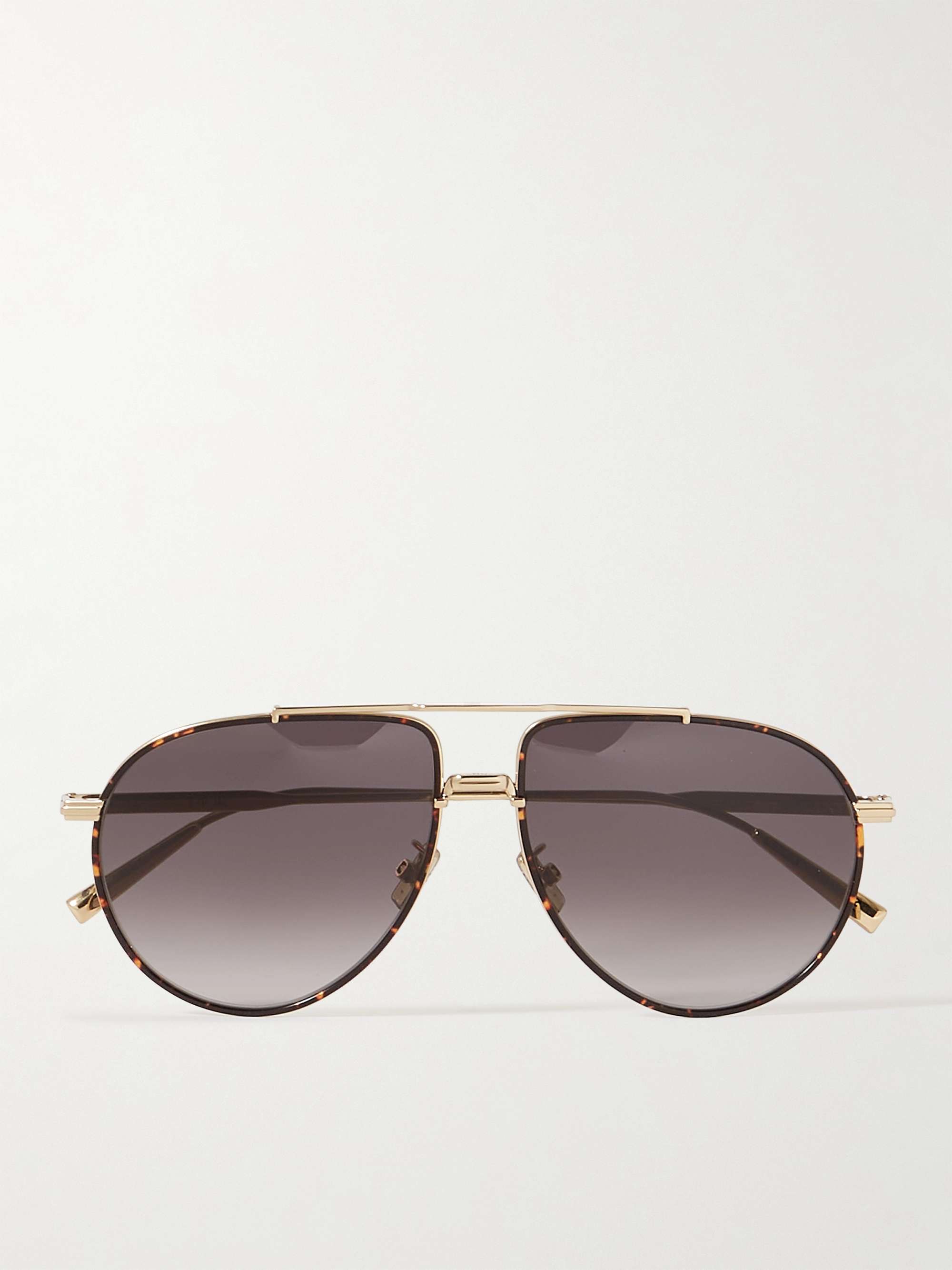 DIOR EYEWEAR DiorBlackSuit AU Aviator-Style Tortoiseshell Acetate and Gold-Tone  Sunglasses for Men | MR PORTER
