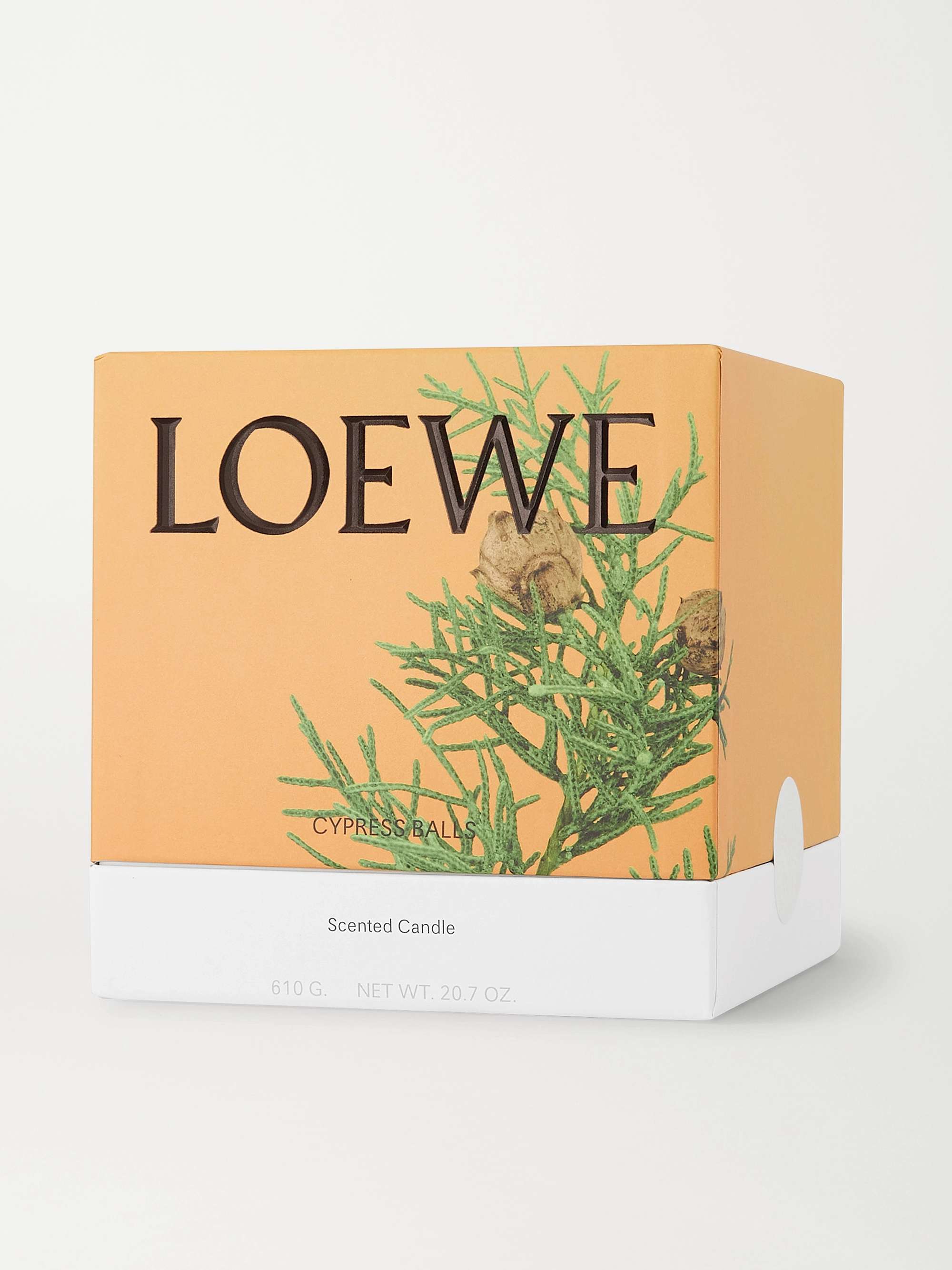 LOEWE HOME SCENTS Cypress Balls Scented Candle, 610g for Men | MR PORTER