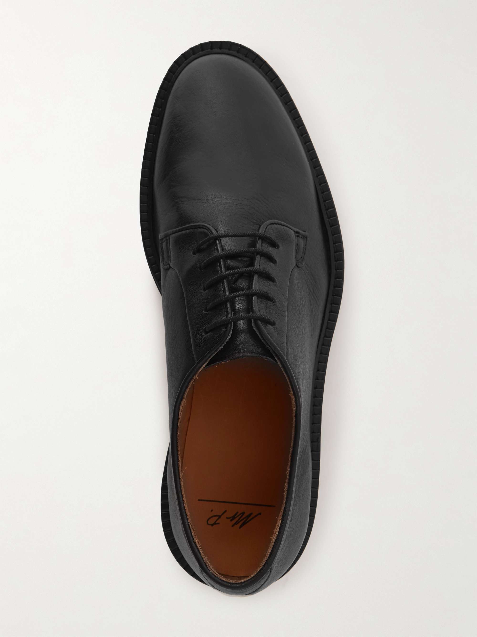 MR P. Lucien Leather Derby Shoes for Men | MR PORTER