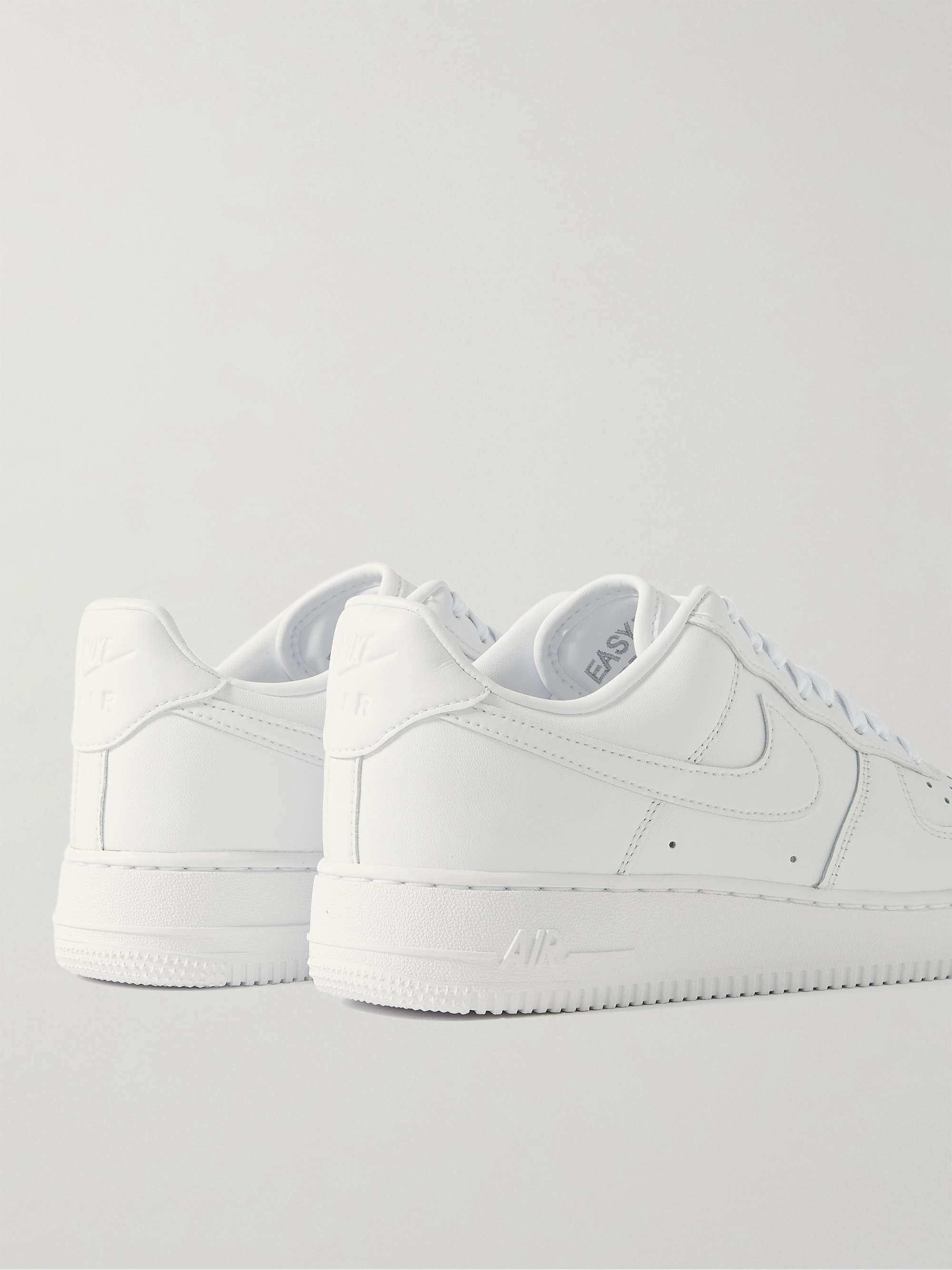 White Air Force 1 '07 Fresh Leather Sneakers | NIKE | MR PORTER