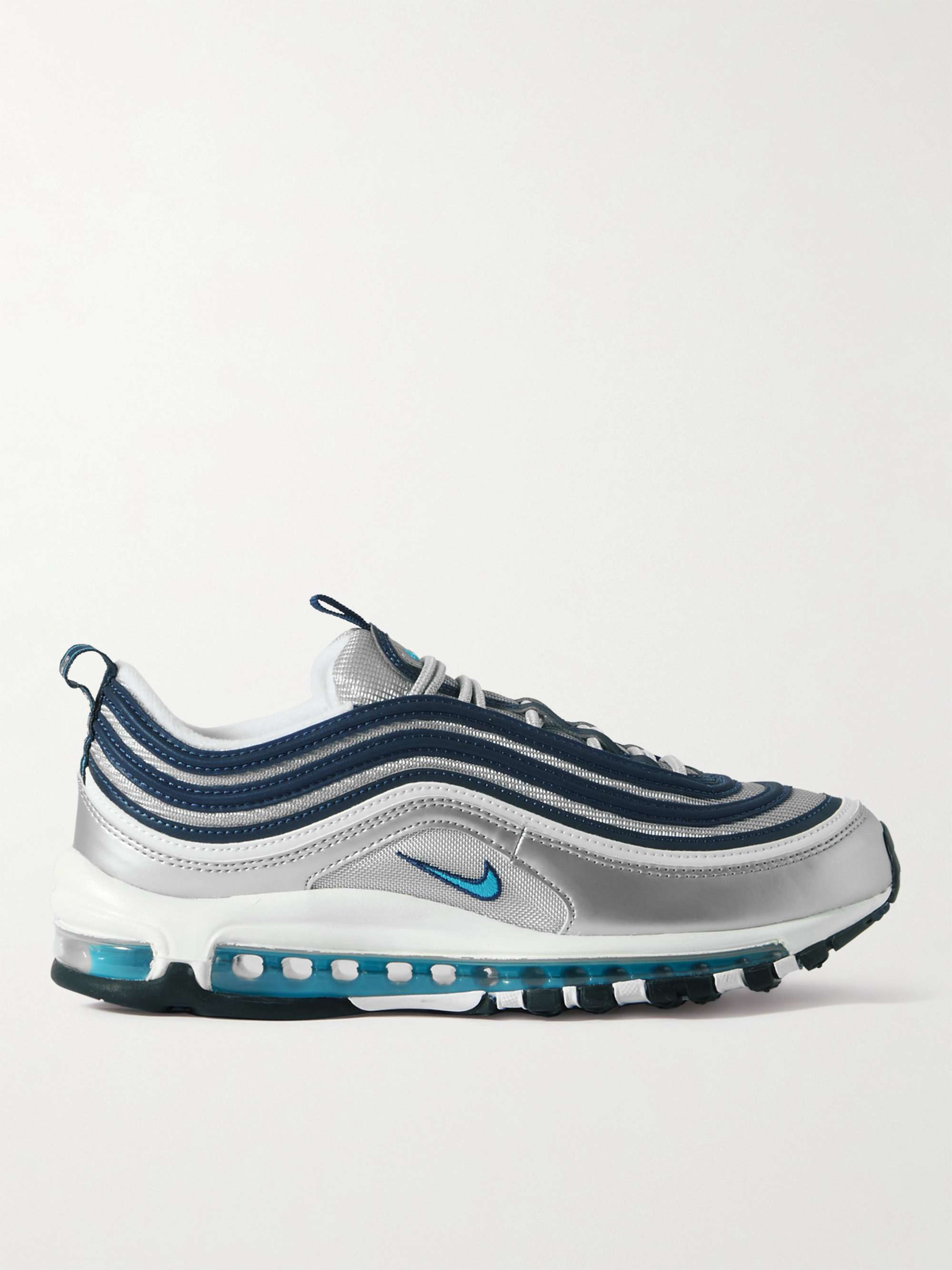 NIKE Air Max 97 Leather and Mesh Sneakers | MR PORTER