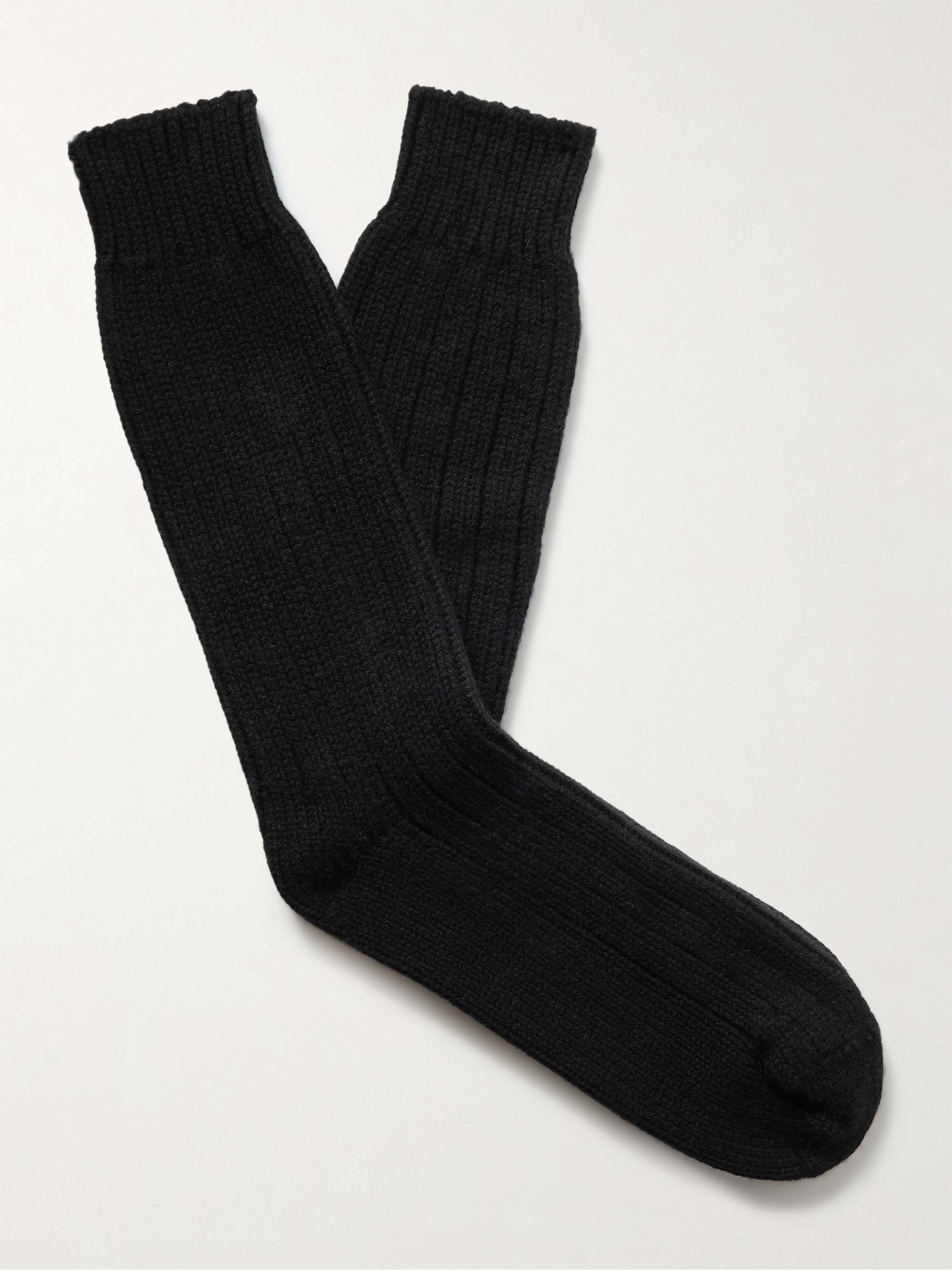 TOM FORD Ribbed Cashmere Socks | MR PORTER