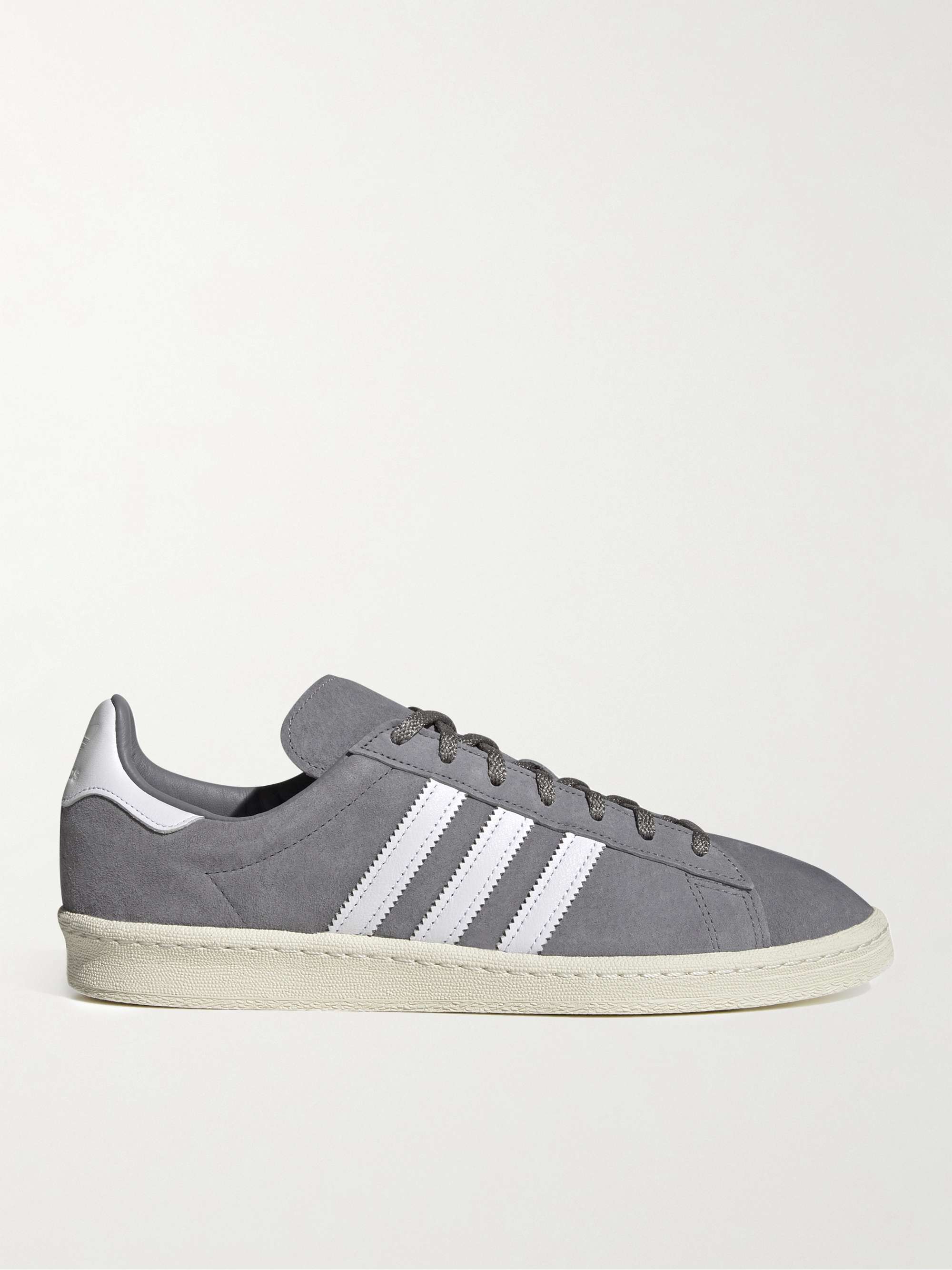 ADIDAS ORIGINALS Campus 80s Leather-Trimmed Suede Sneakers | MR PORTER