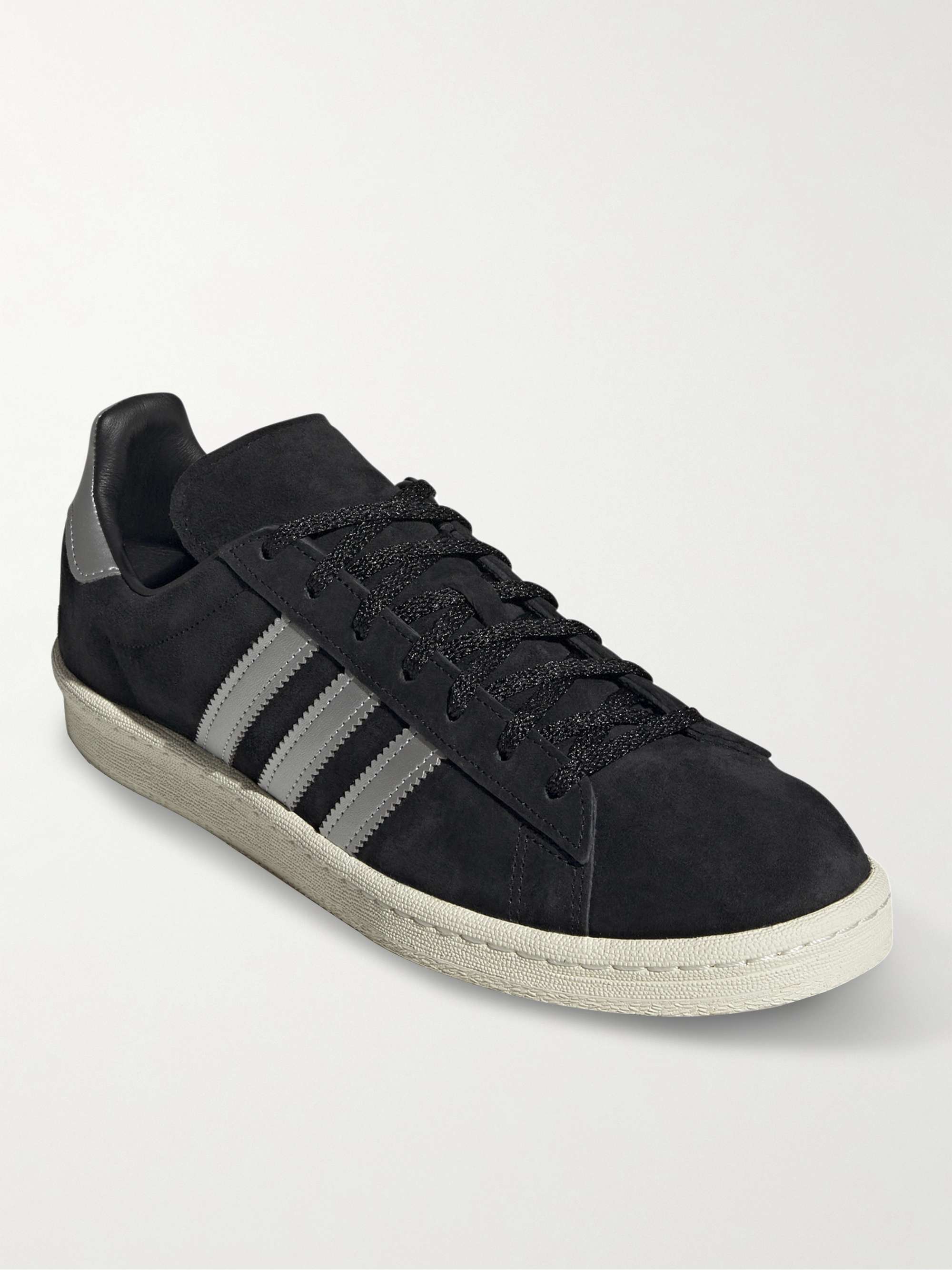 ADIDAS ORIGINALS Campus 80s Leather-Trimmed Suede Sneakers for Men | MR  PORTER
