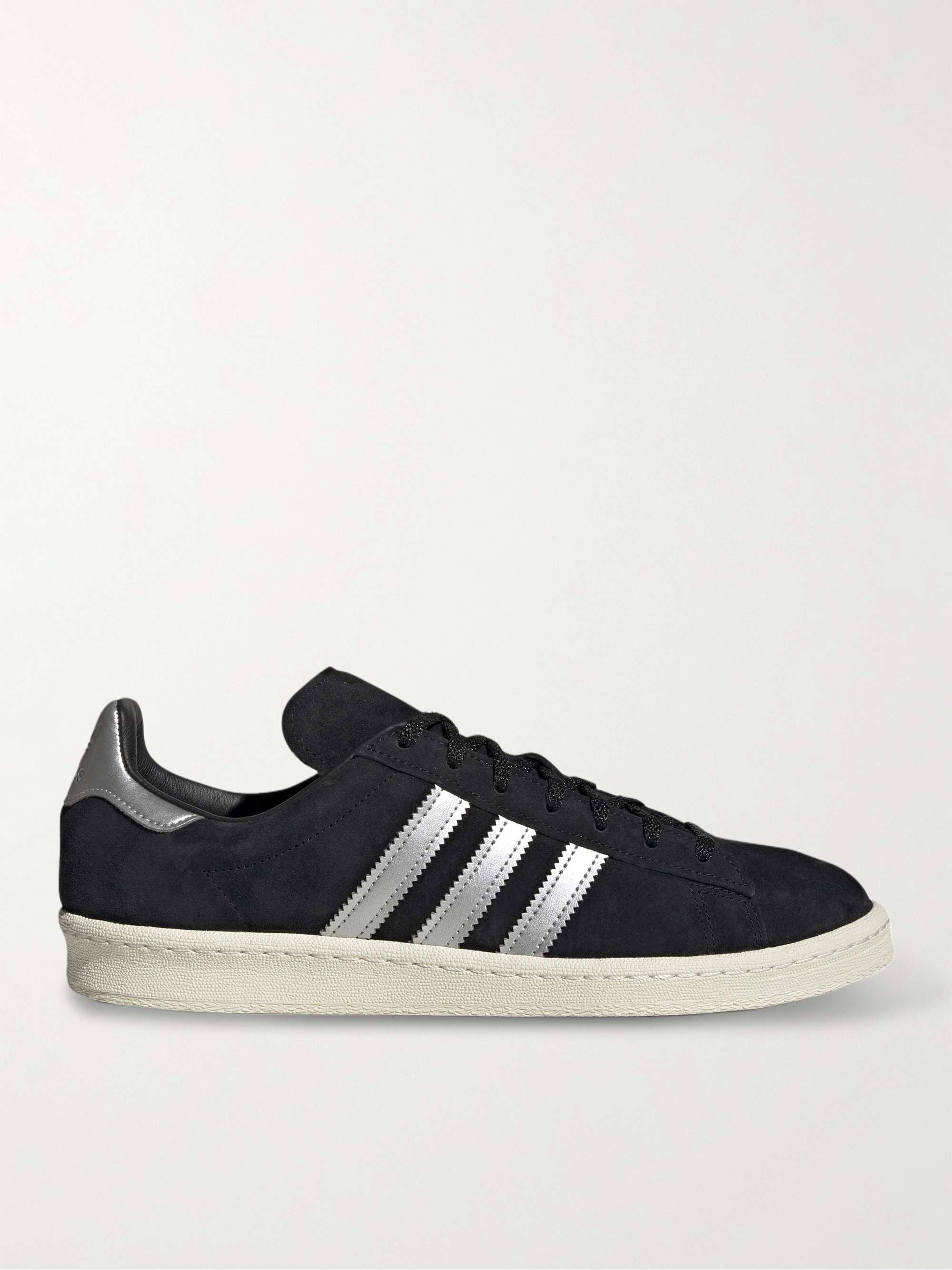 ADIDAS ORIGINALS Campus 80s Leather-Trimmed Suede Sneakers for Men | MR ...