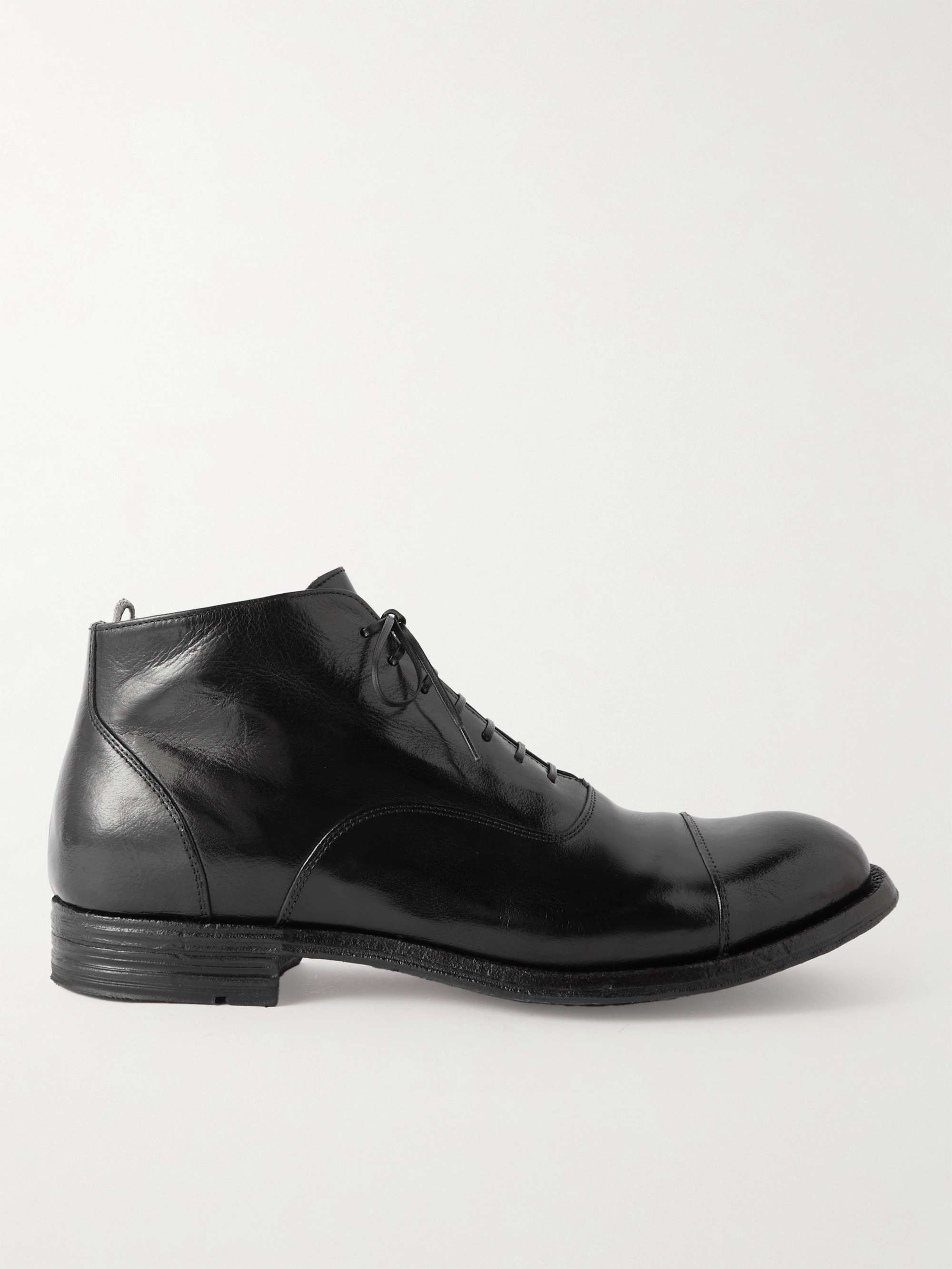 OFFICINE CREATIVE 009 Leather Boots for Men | MR PORTER