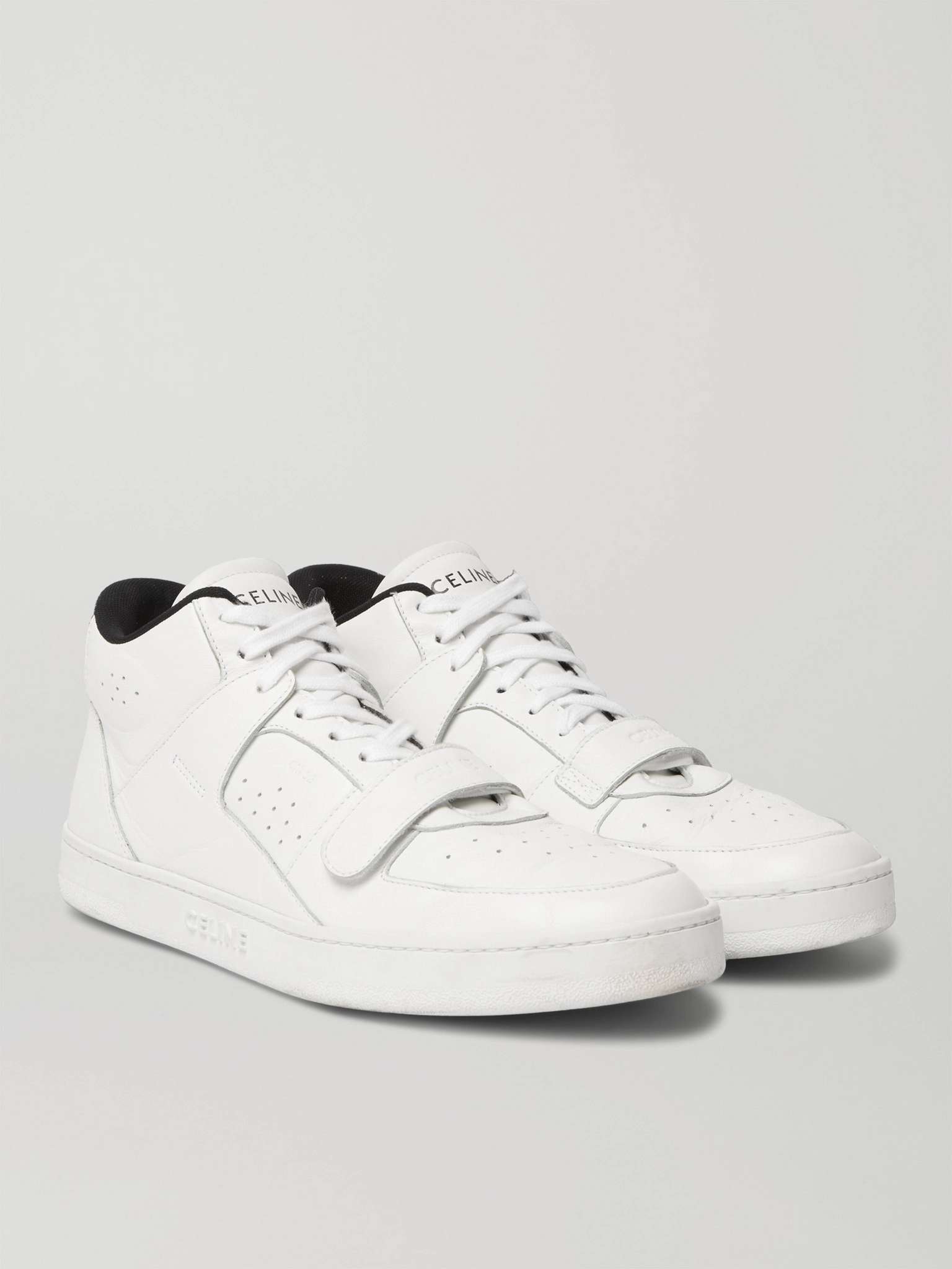 CELINE HOMME CT-02 Leather High-Top Sneakers for Men | MR PORTER