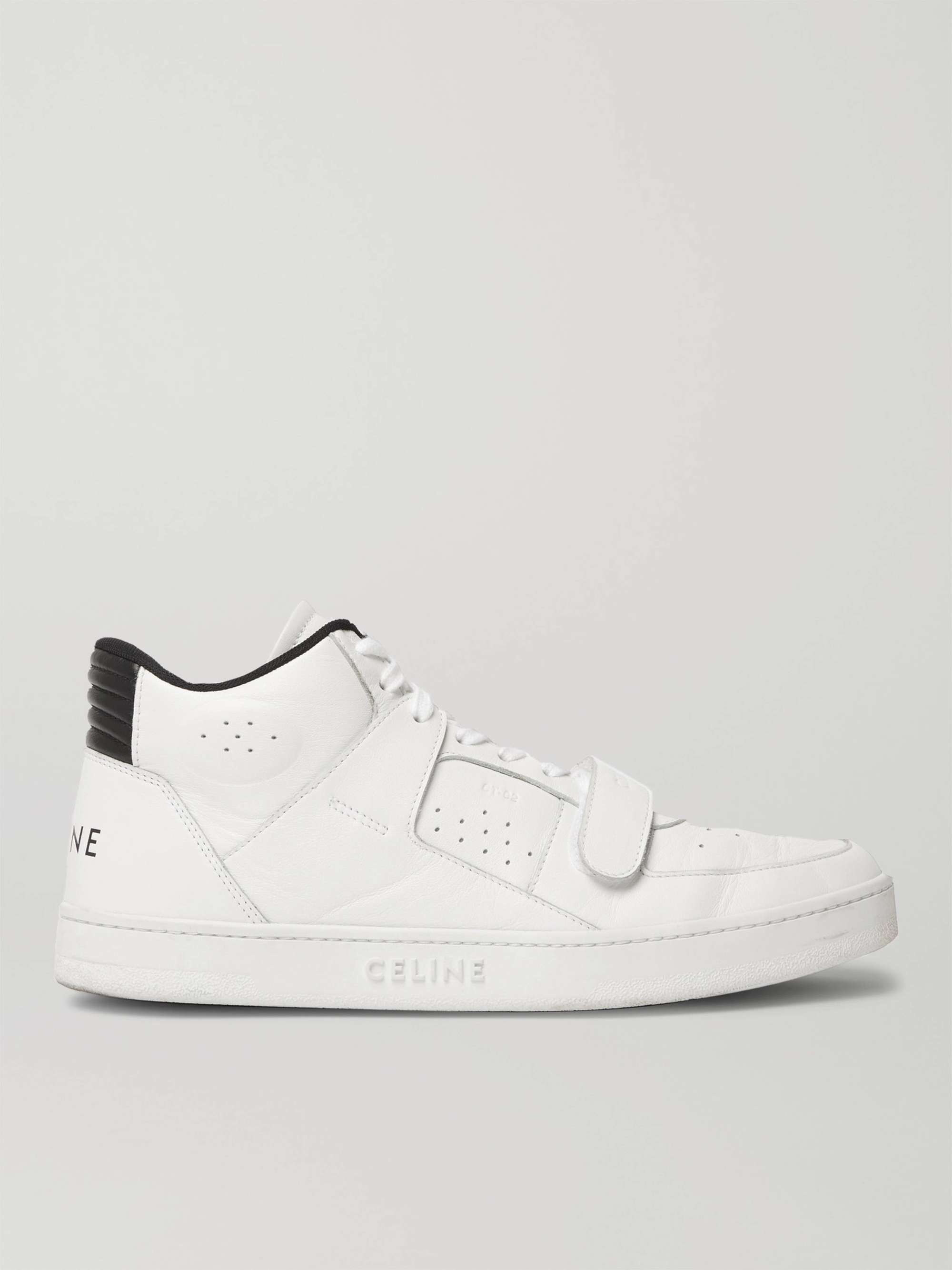 CELINE HOMME CT-02 Leather High-Top Sneakers for Men | MR PORTER