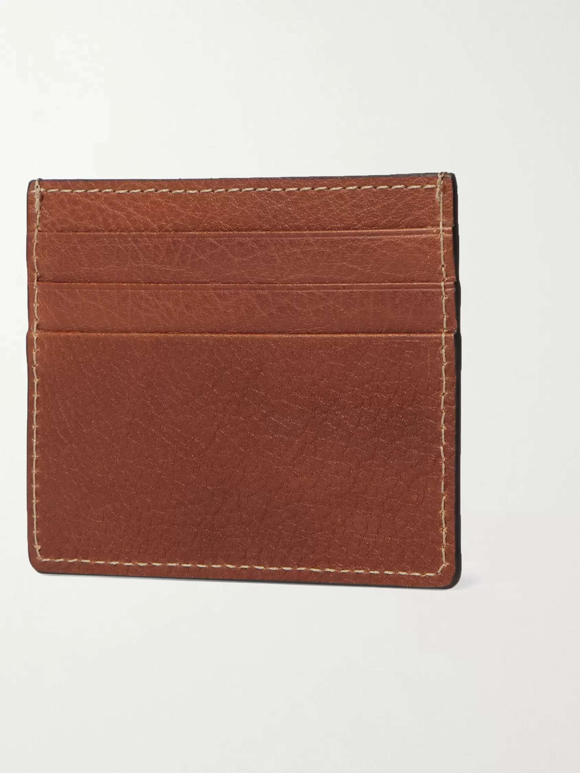 BRUNELLO CUCINELLI Full-Grain Leather Cardholder for Men | MR PORTER