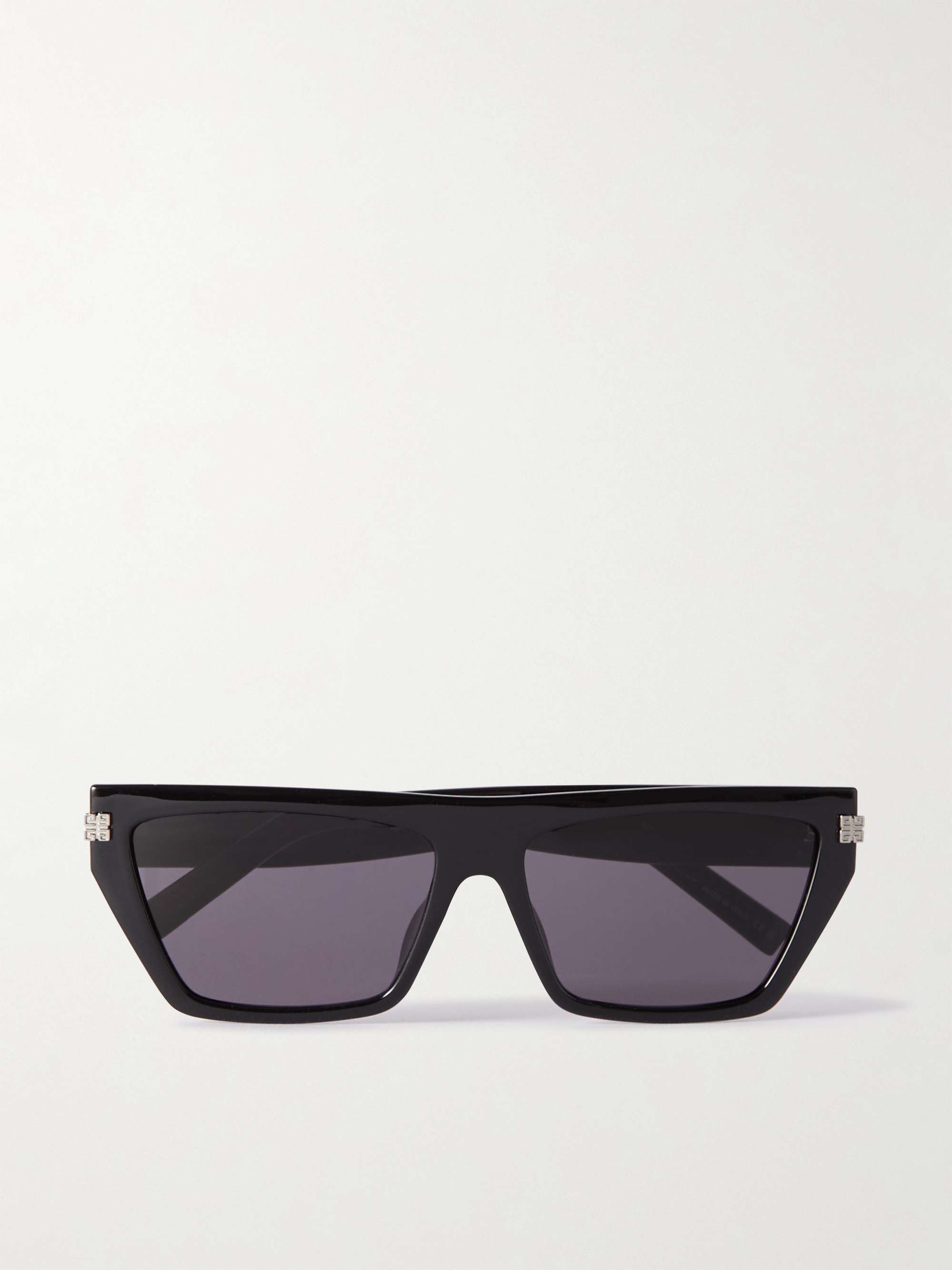 Sonnenbrille mit eckigem Rahmen aus Azetat und silberfarbenen Details von  GIVENCHY für Herren | MR PORTER