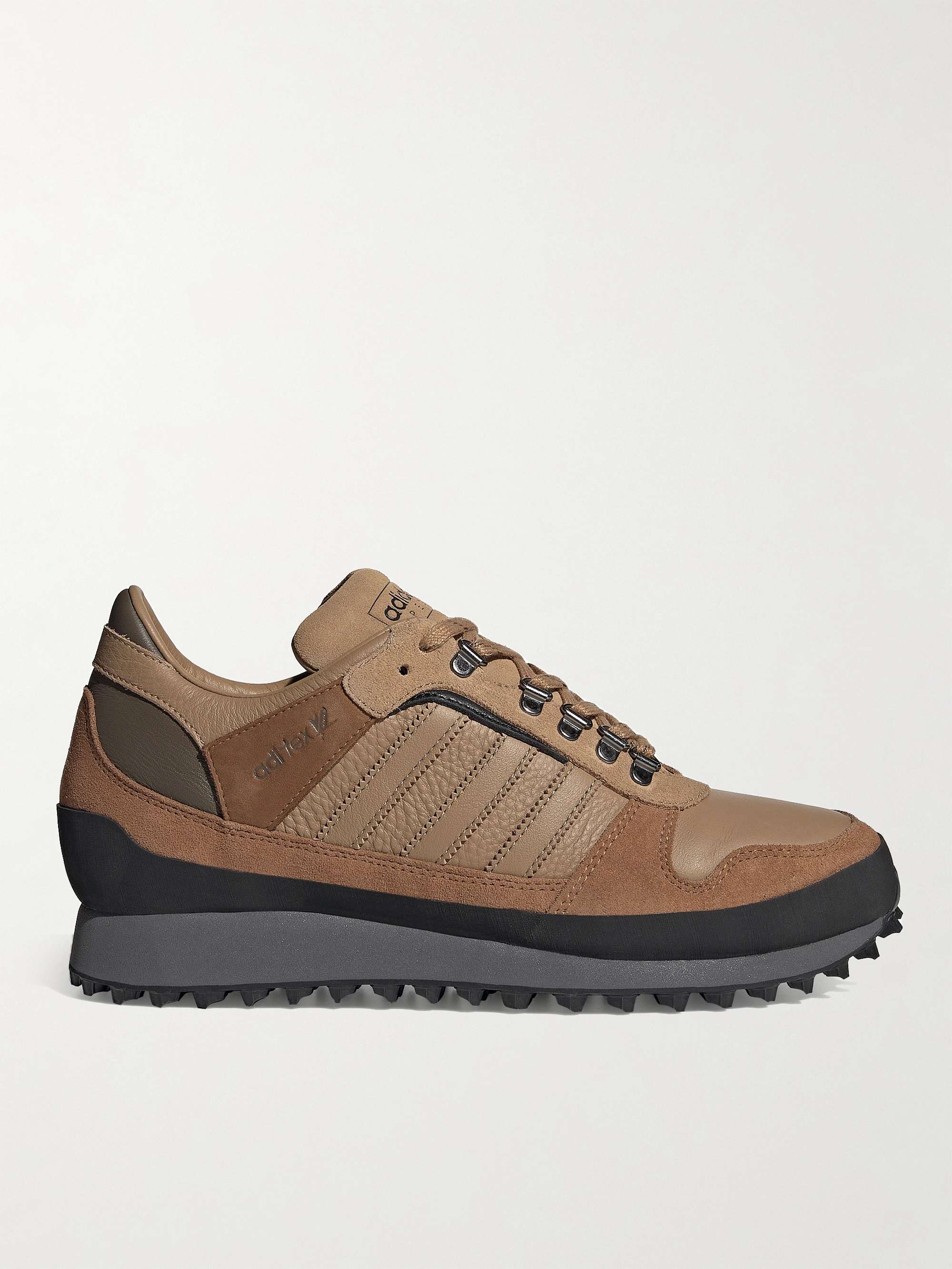 ADIDAS CONSORTIUM SPZL Leather and Nubuck-Trimmed Suede Sneakers for Men | MR PORTER