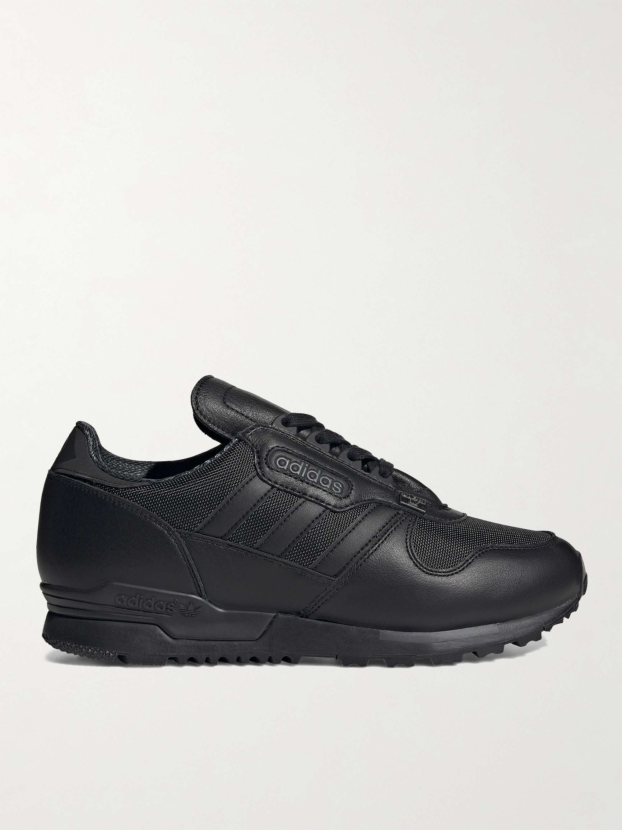 ADIDAS CONSORTIUM Hartness Leather and Mesh Sneakers for Men | MR PORTER