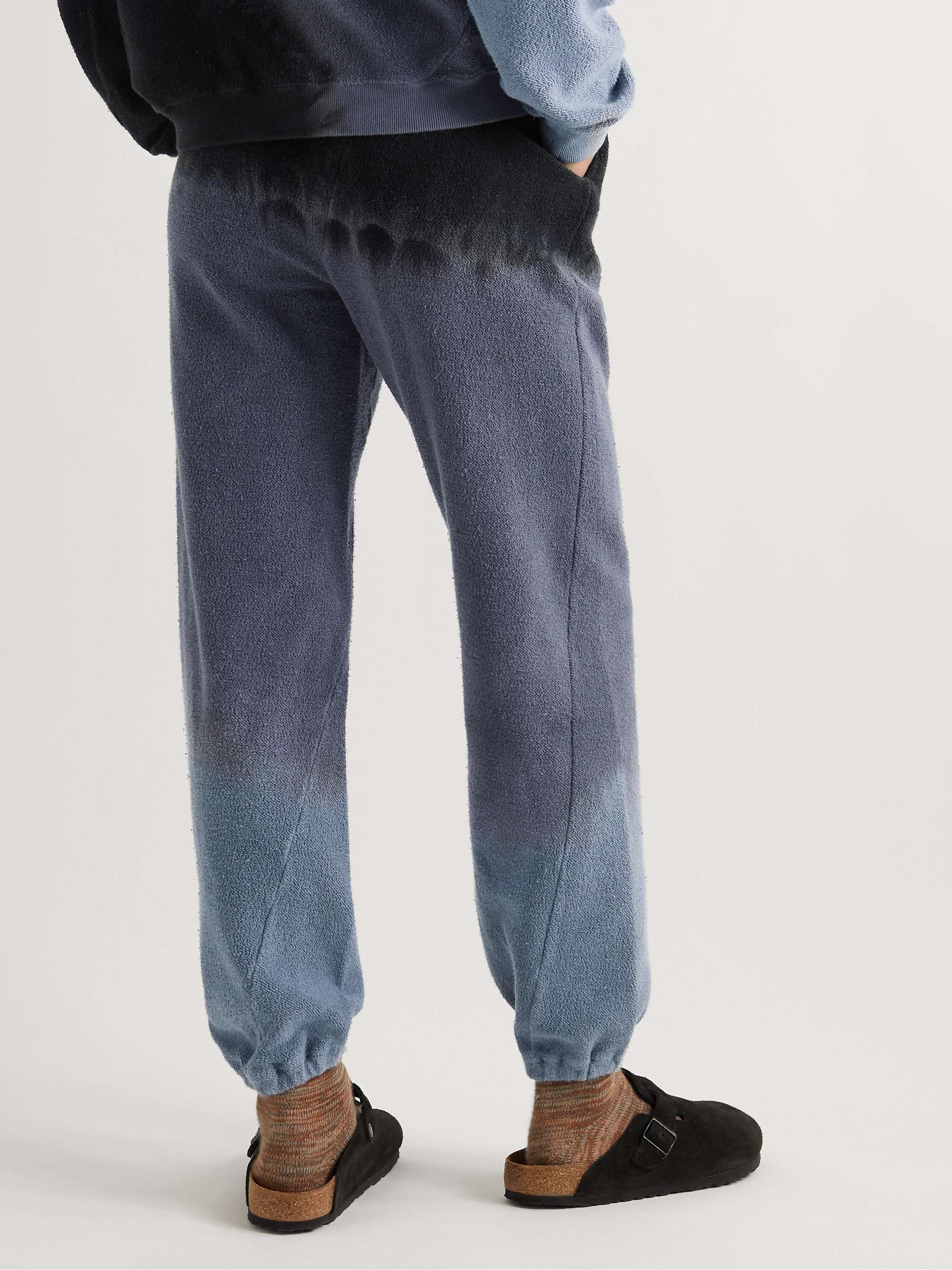 Gray Twist Hand-Dyed Cotton-Fleece Sweatpants | NOMA T.D. | MR PORTER
