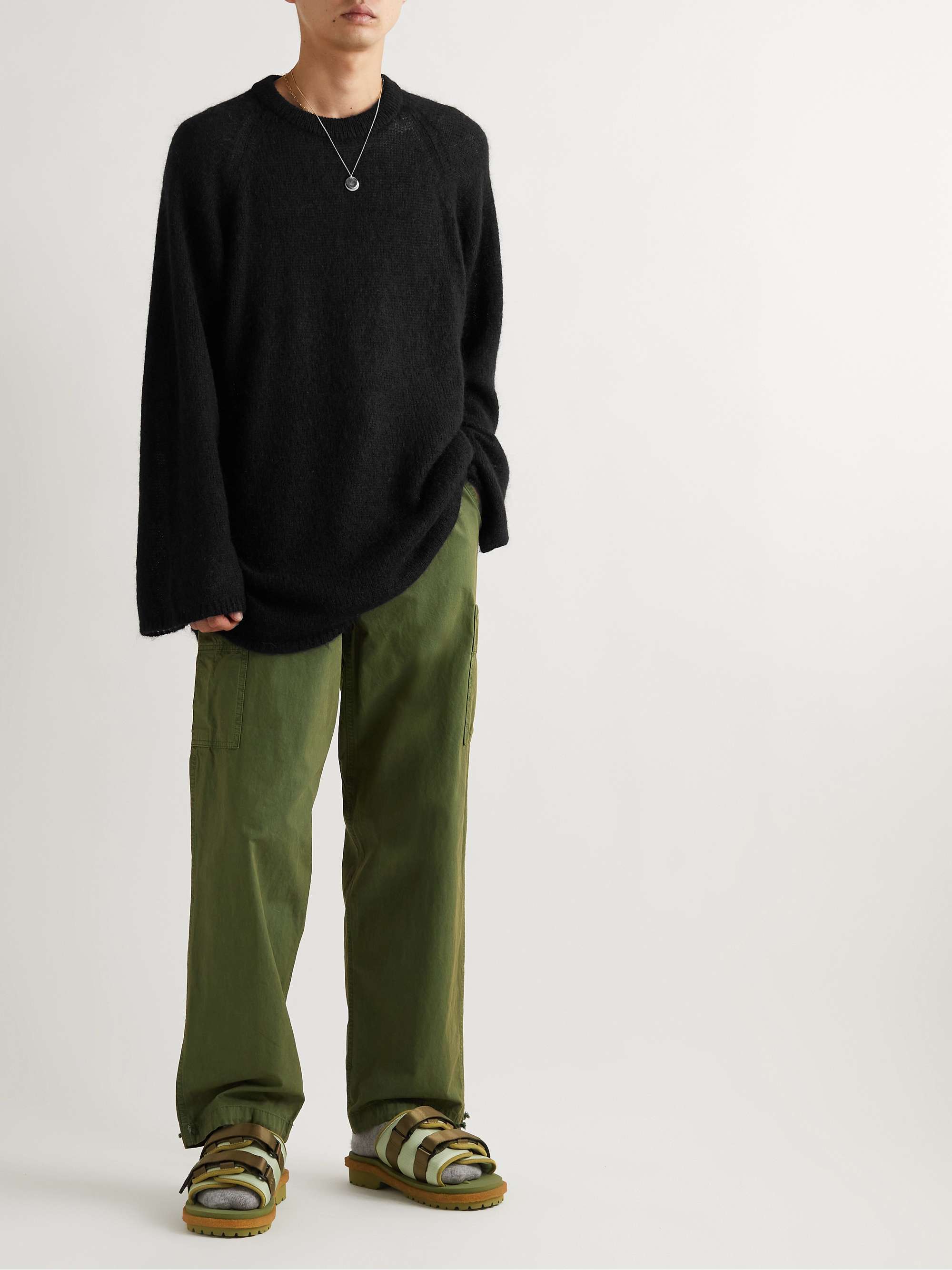 Black Oversized Knitted Sweater | NOMA T.D. | MR PORTER