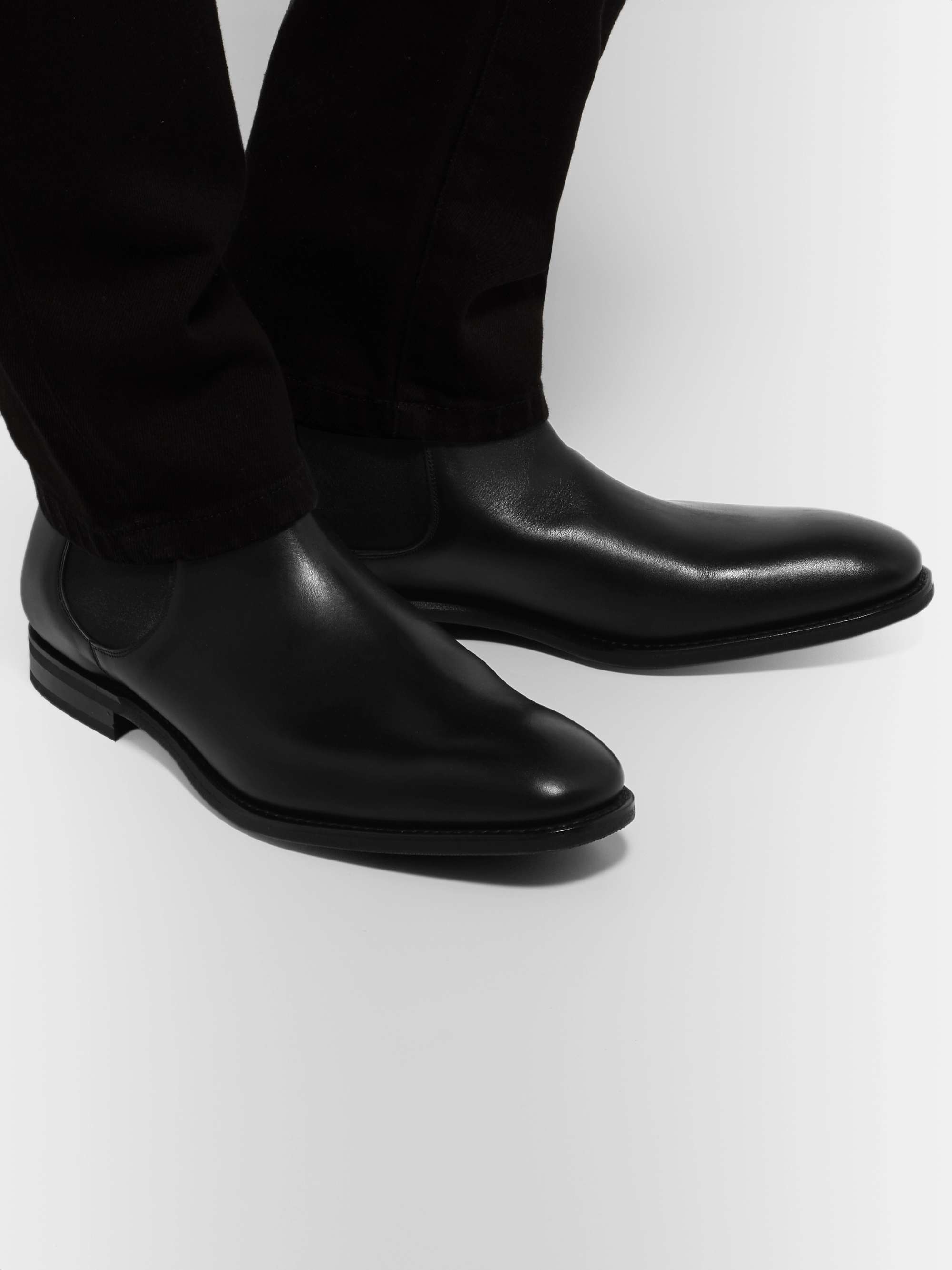 CHURCH'S Prenton Leather Chelsea Boots for Men | MR PORTER