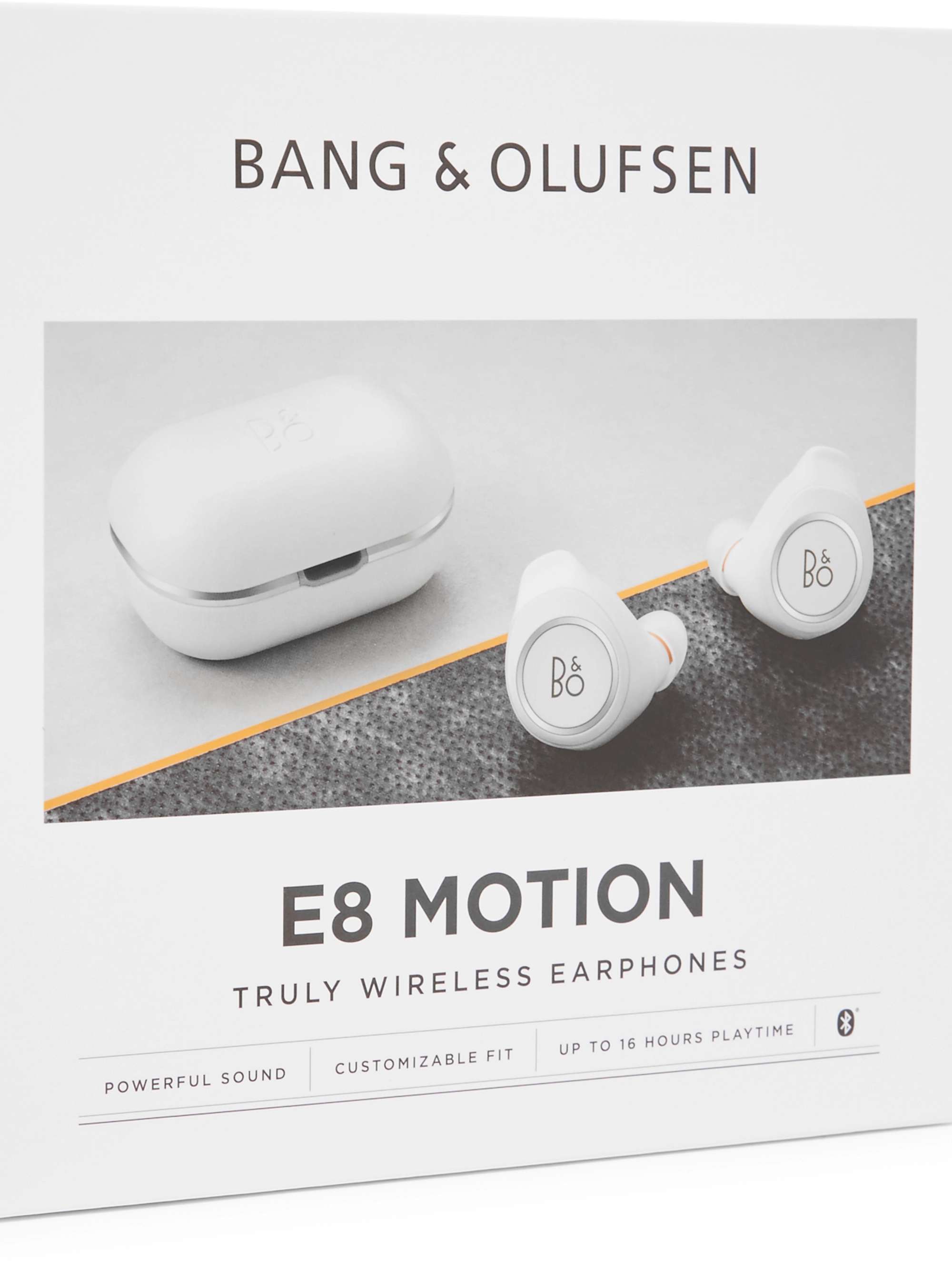 White Beoplay E8 Motion Wireless Earphones | BANG & OLUFSEN | MR PORTER