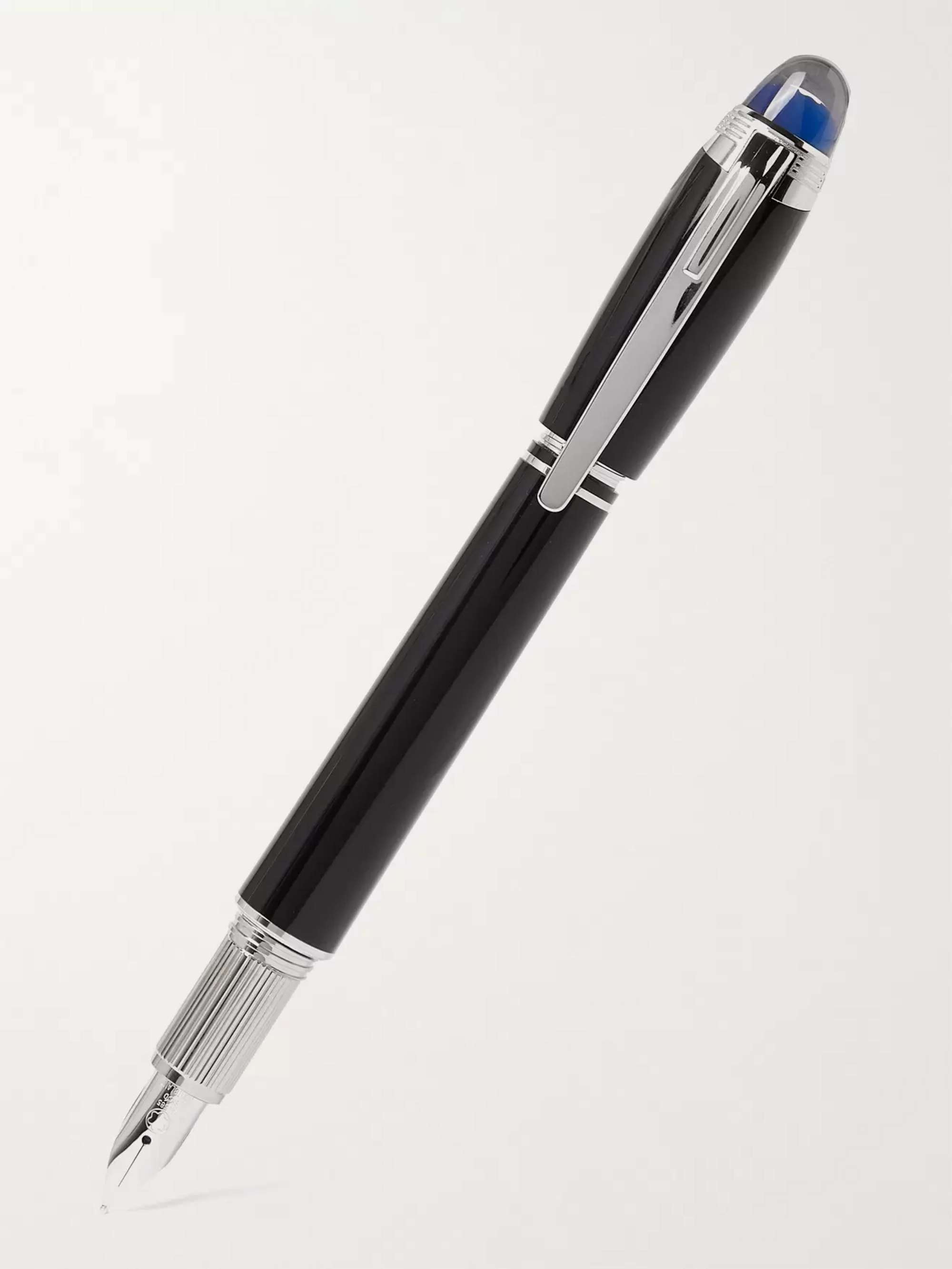 MONTBLANC StarWalker Resin and Platinum-Plated Fountain Pen | MR PORTER