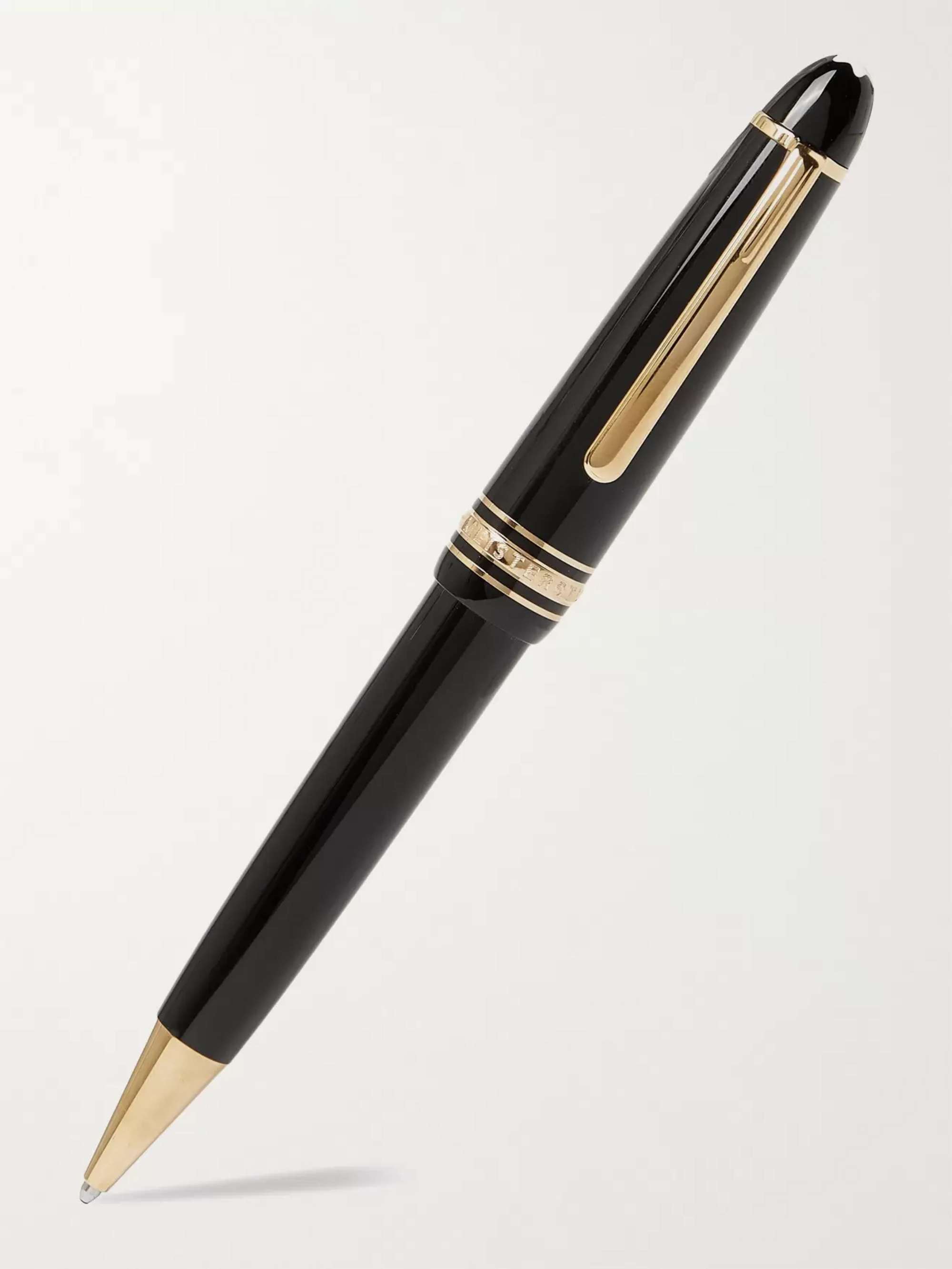 MONTBLANC Meisterstück Le Grand Resin and Gold-Plated Ballpoint Pen | MR  PORTER