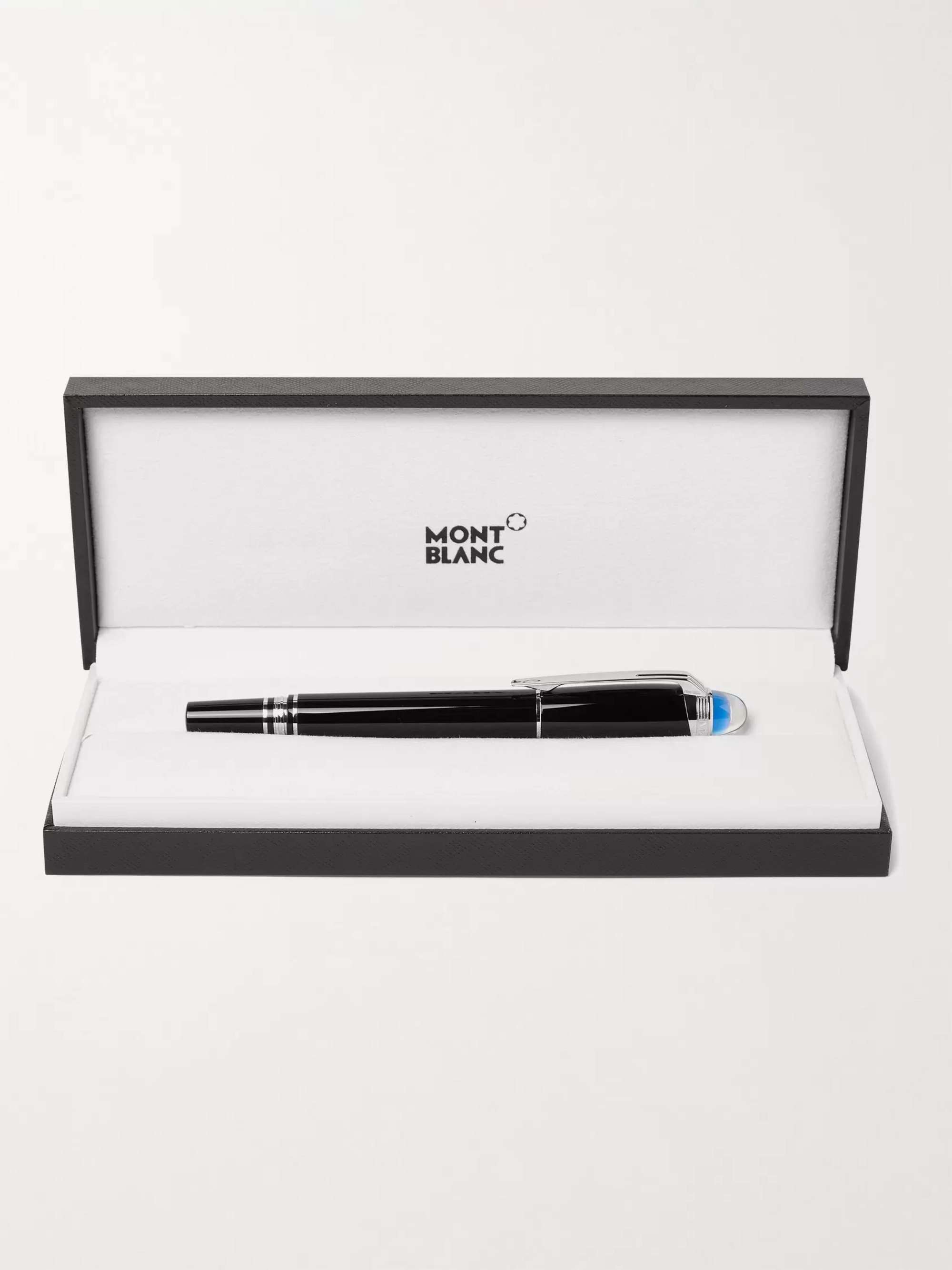 MONTBLANC StarWalker Resin and Platinum-Plated Ballpoint Pen for Men | MR  PORTER