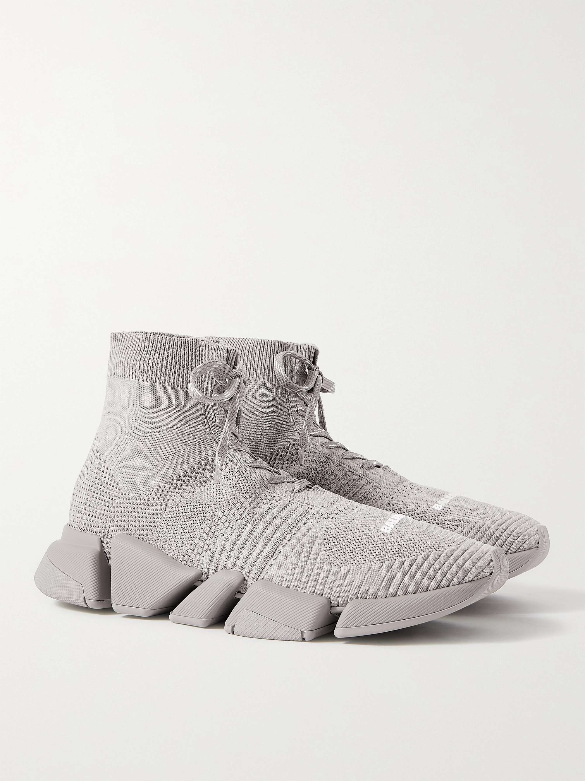 BALENCIAGA Speed 2.0 Stretch-Knit Sneakers for Men | MR PORTER