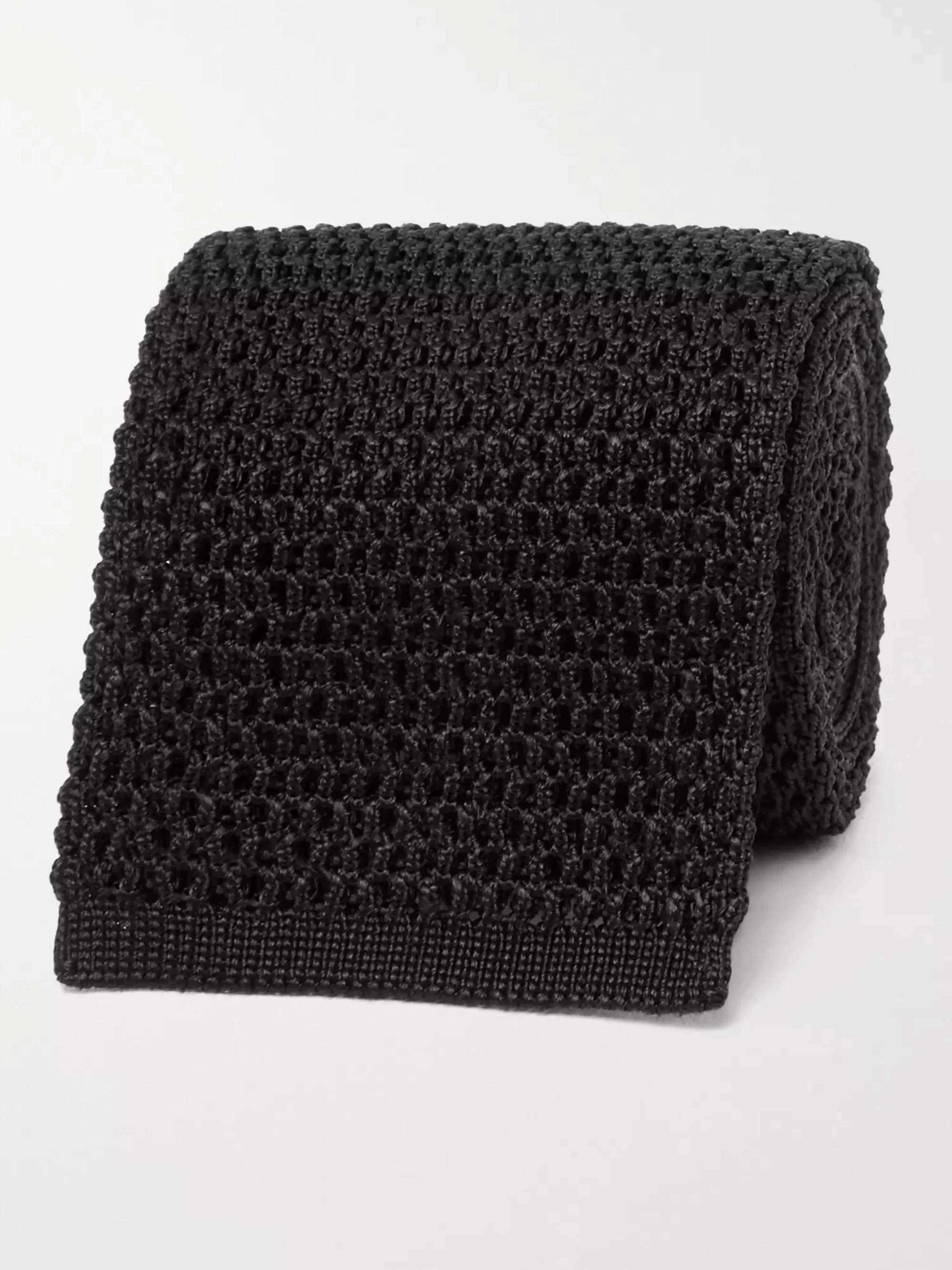 TOM FORD  Knitted Silk Tie | MR PORTER