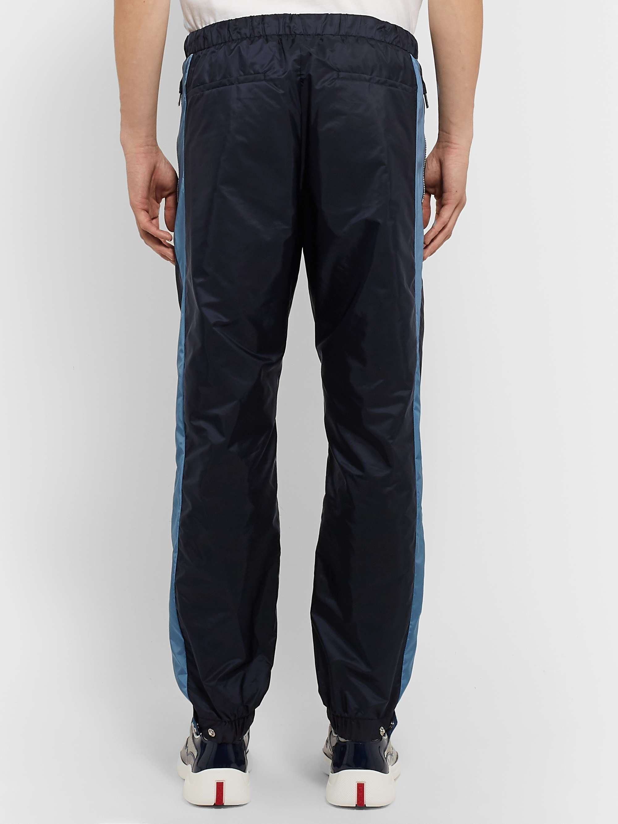 PRADA Slim-Fit Nylon-Shell Track Pants for Men | MR PORTER
