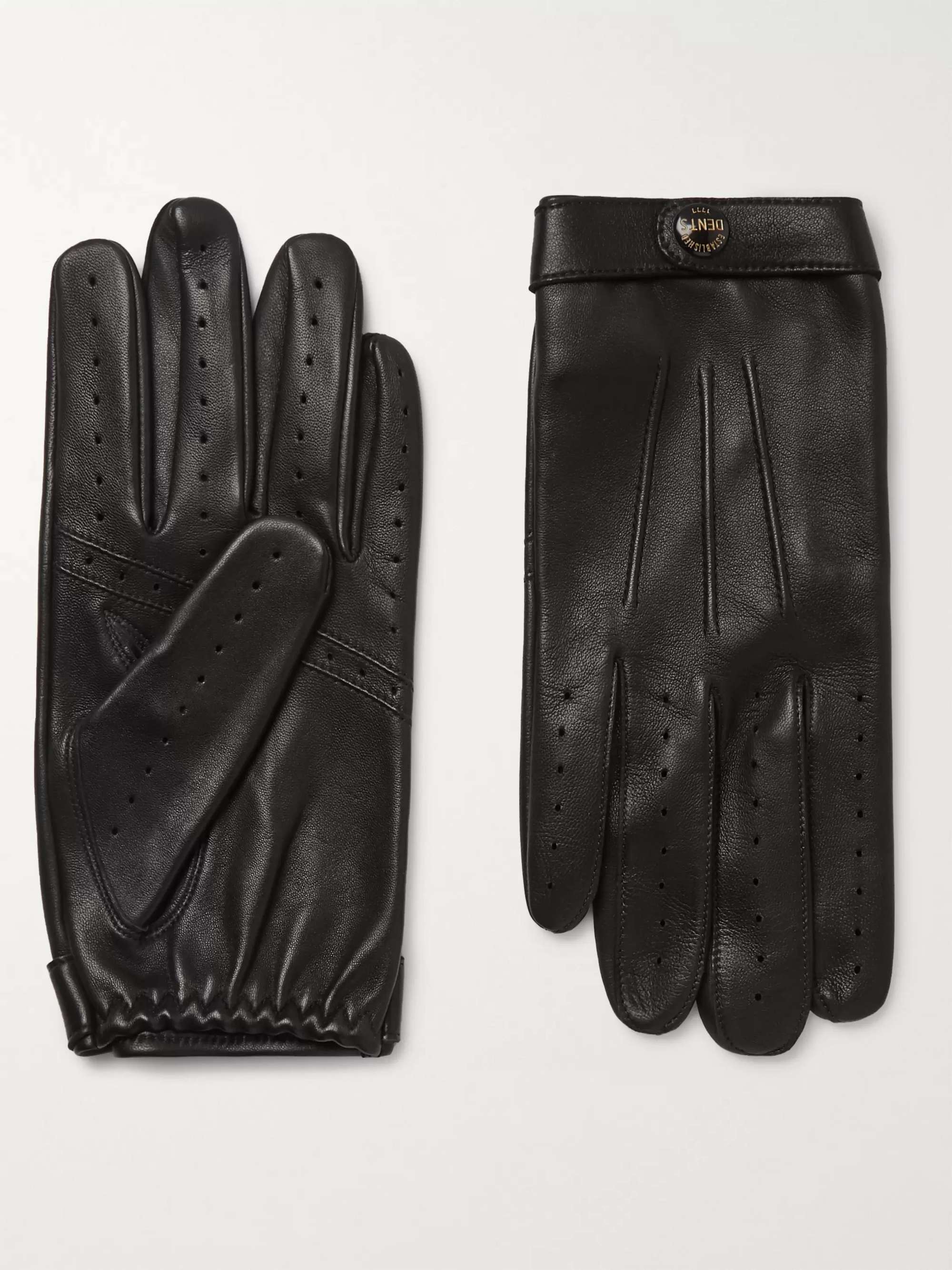 DENTS Flemming Leather Gloves for Men | MR PORTER