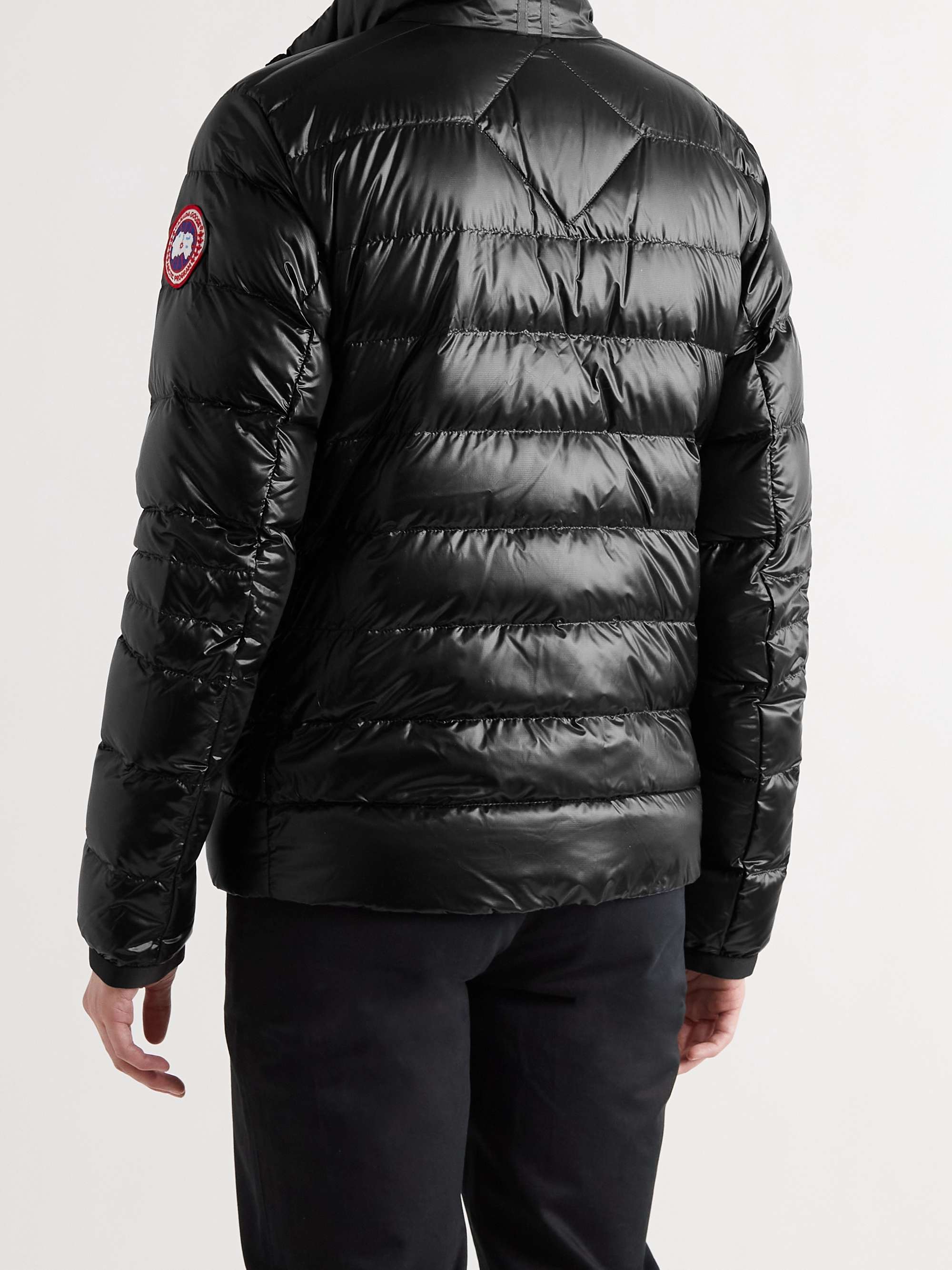 CANADA GOOSE Crofton Slim-Fit Quilted Recycled Nylon-Ripstop Down Jacket |  MR PORTER