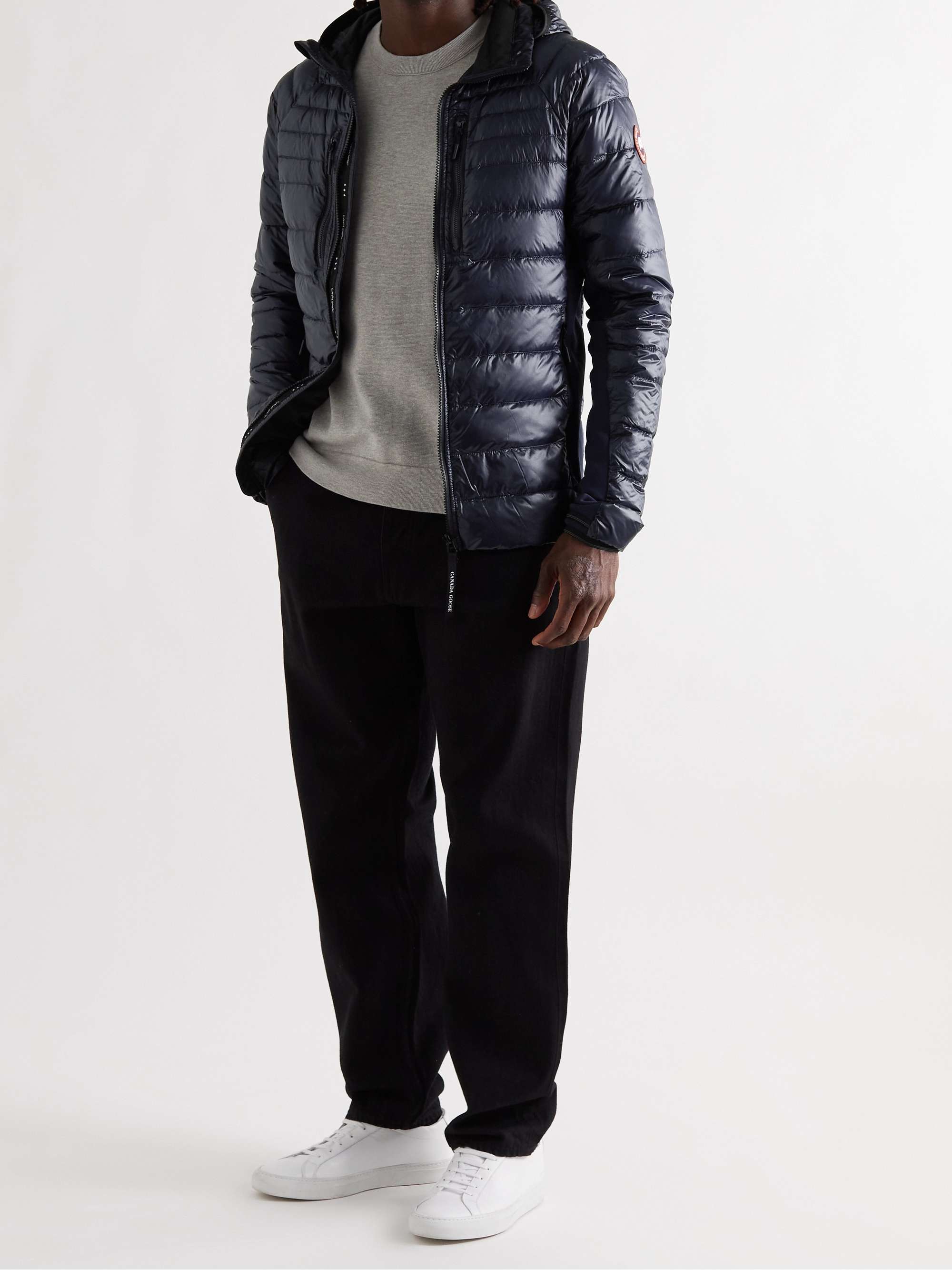 CANADA GOOSE Hybridge Lite Slim-Fit Quilted Shell Hooded Down Jacket | MR  PORTER