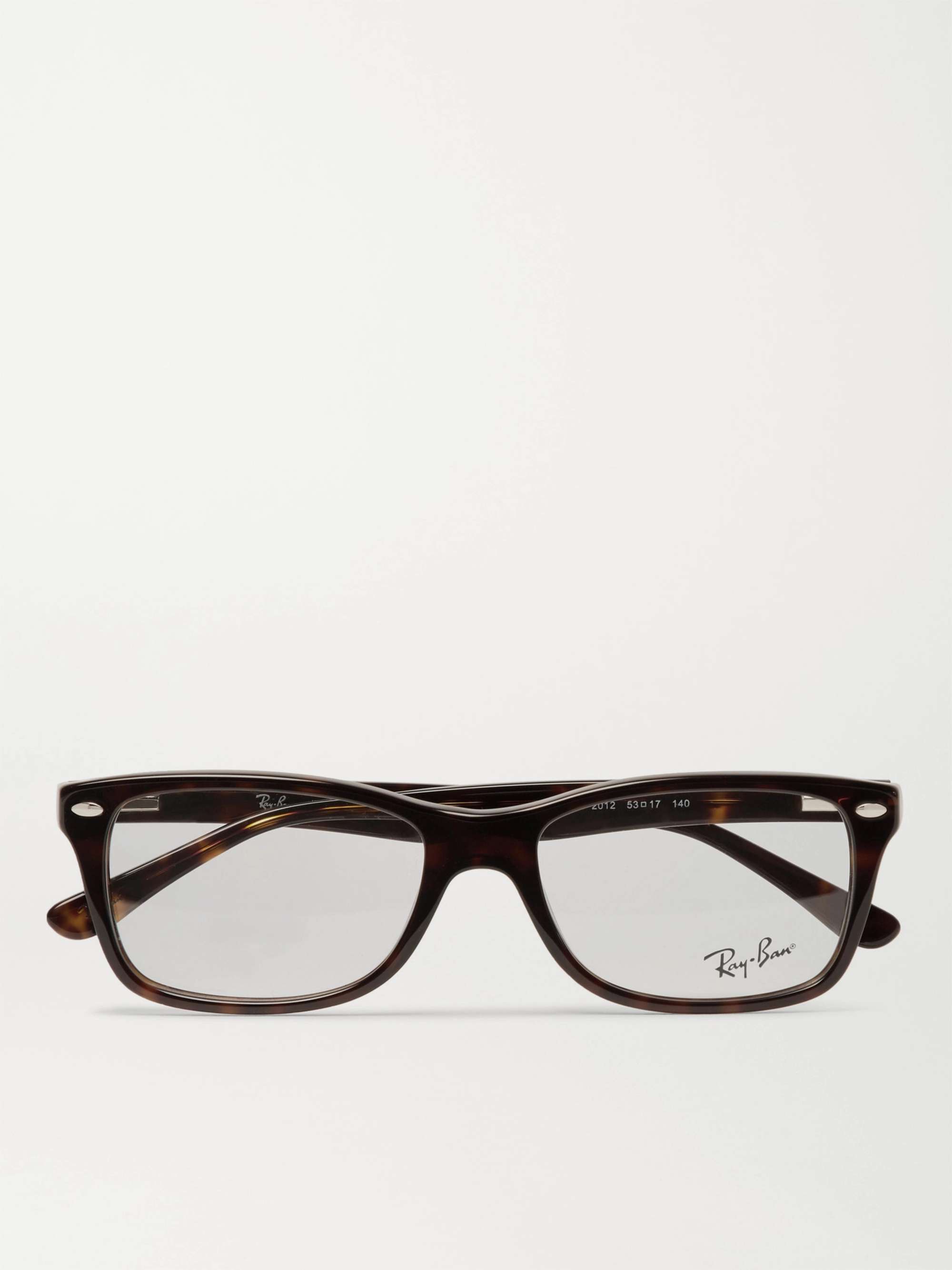 RAY-BAN Square-Frame Tortoiseshell Acetate Optical Glasses | MR PORTER