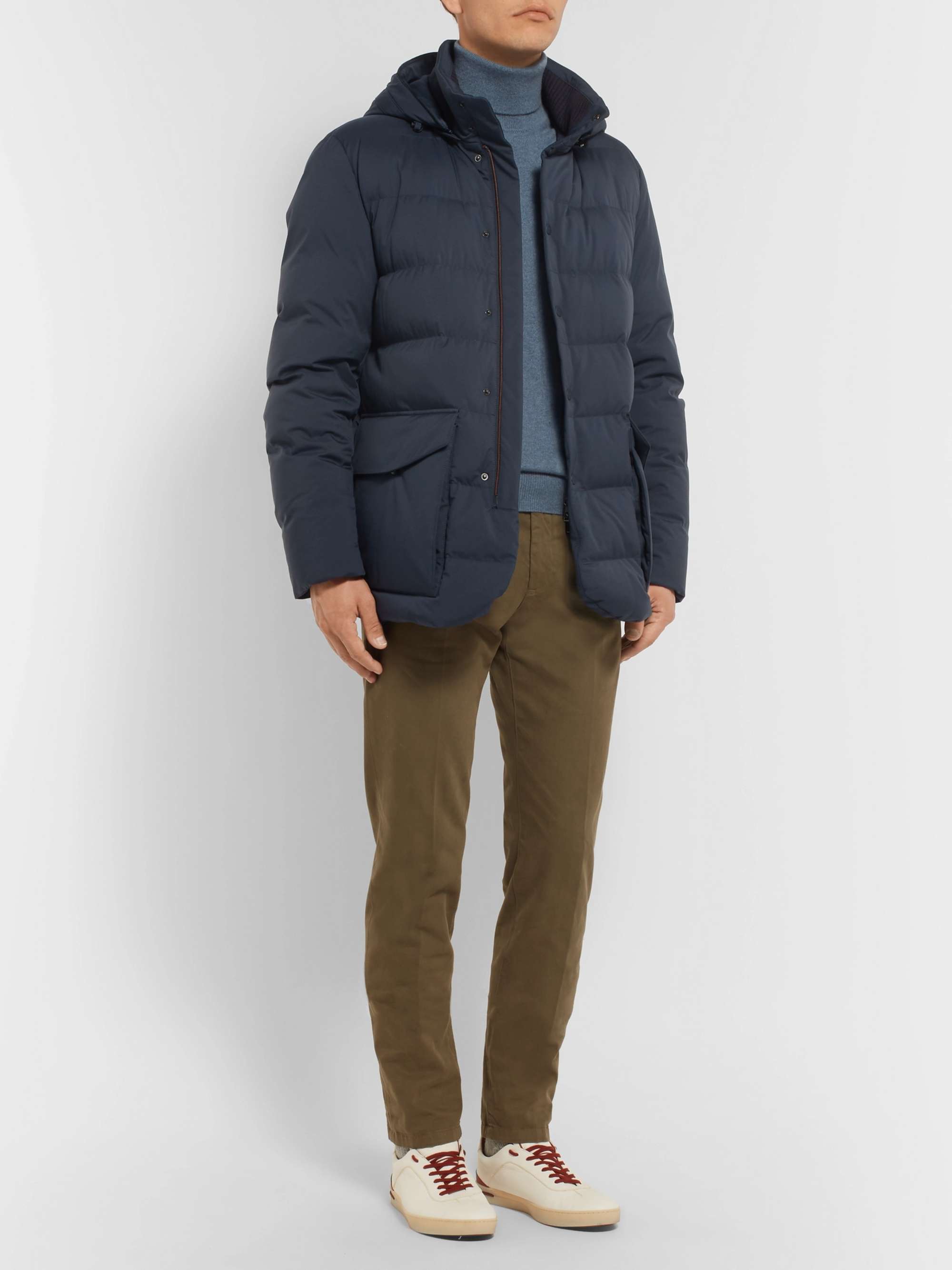 LORO PIANA Clearwater Quilted Storm System Shell Hooded Down Jacket | MR  PORTER