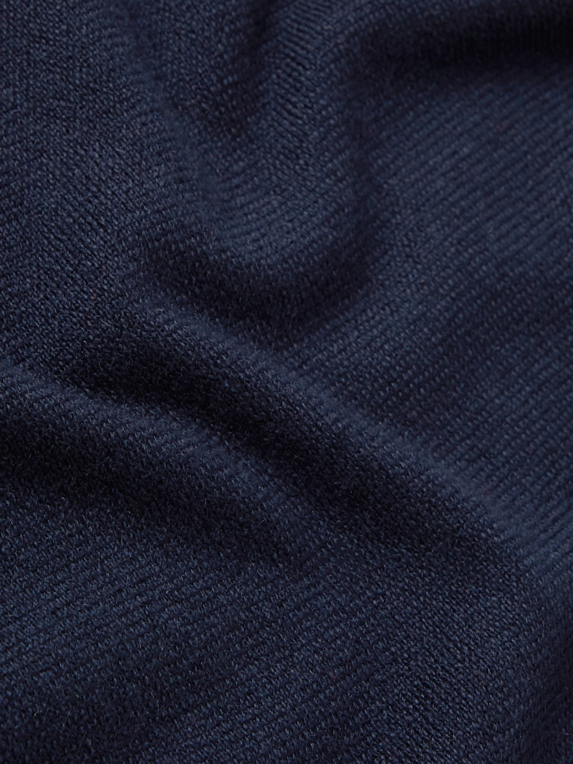 Shop Loro Piana Slim-fit Baby Cashmere Sweater In Blue