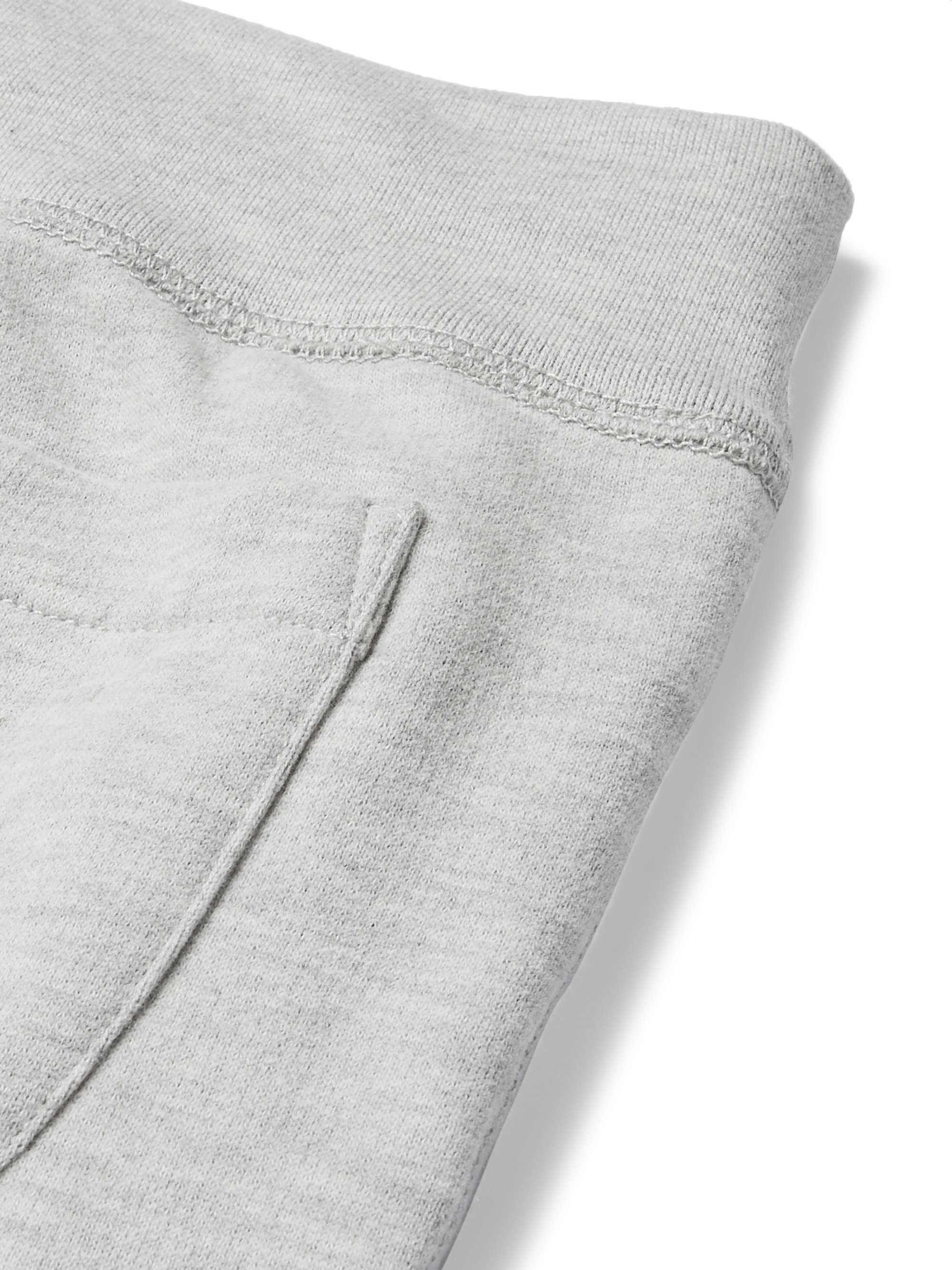 POLO RALPH LAUREN Slim-Fit Logo-Embroidered Fleece-Back Cotton-Blend Jersey  Sweapants | MR PORTER