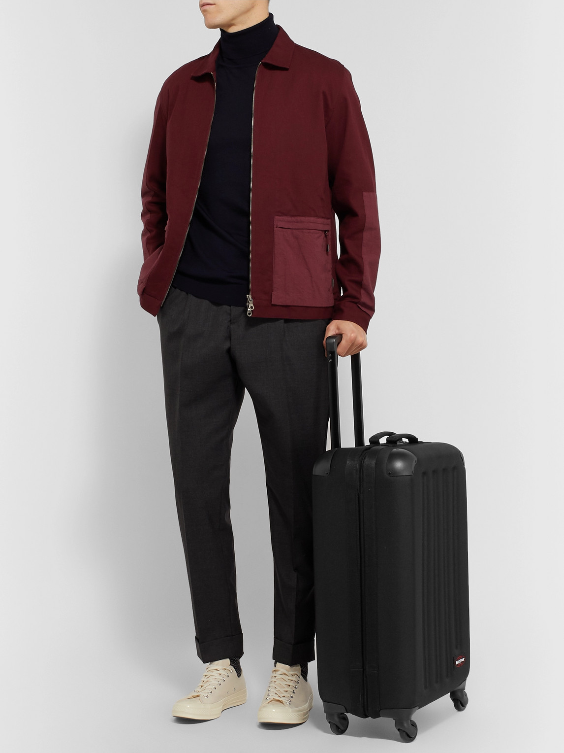 Eastpak Tranzshell Multiwheel 67cm Suitcase In Black | ModeSens