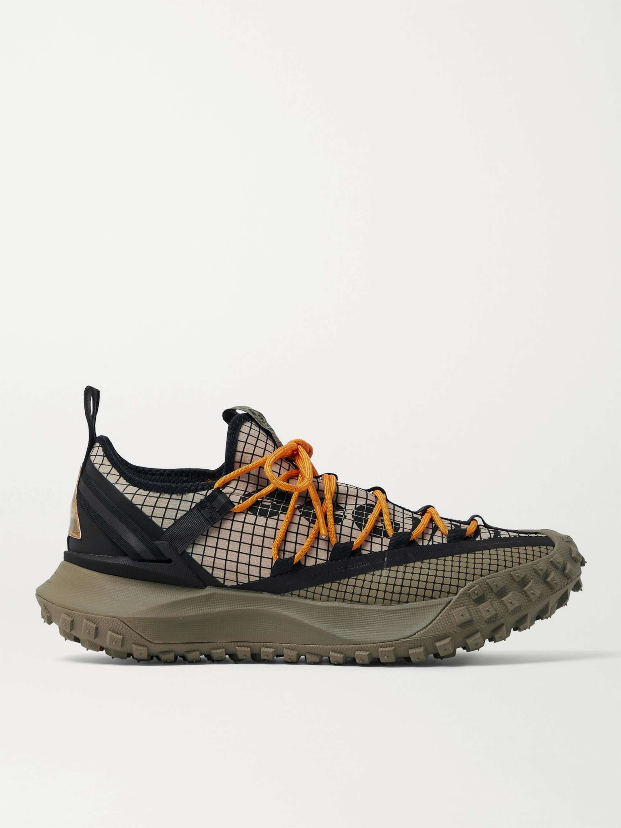 Brown ACG Mountain Fly Rubber-Trimmed GORE-TEX Sneakers | NIKE | MR PORTER