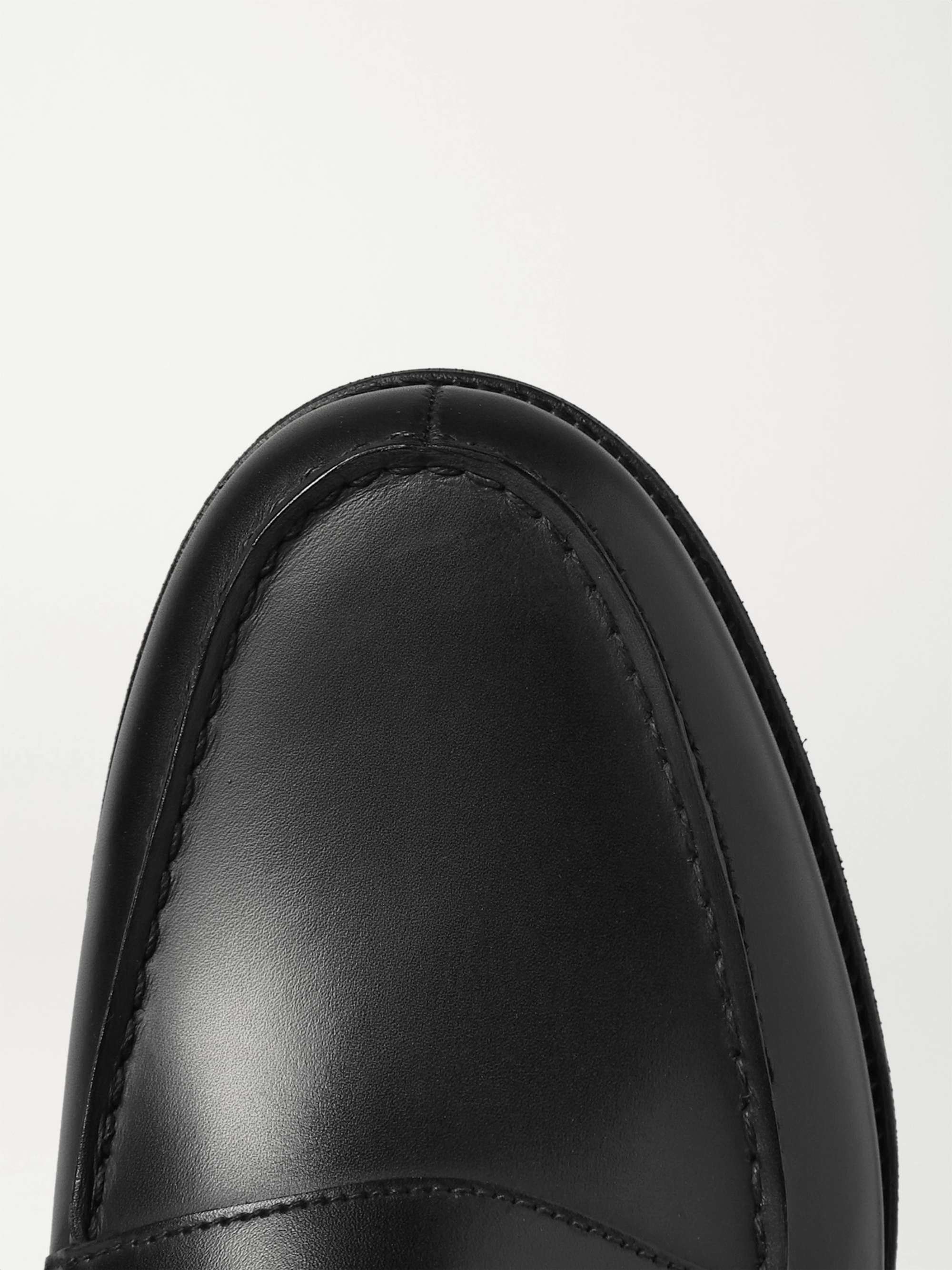 J.M. WESTON 180 Moccasin Leather Penny Loafers | MR PORTER