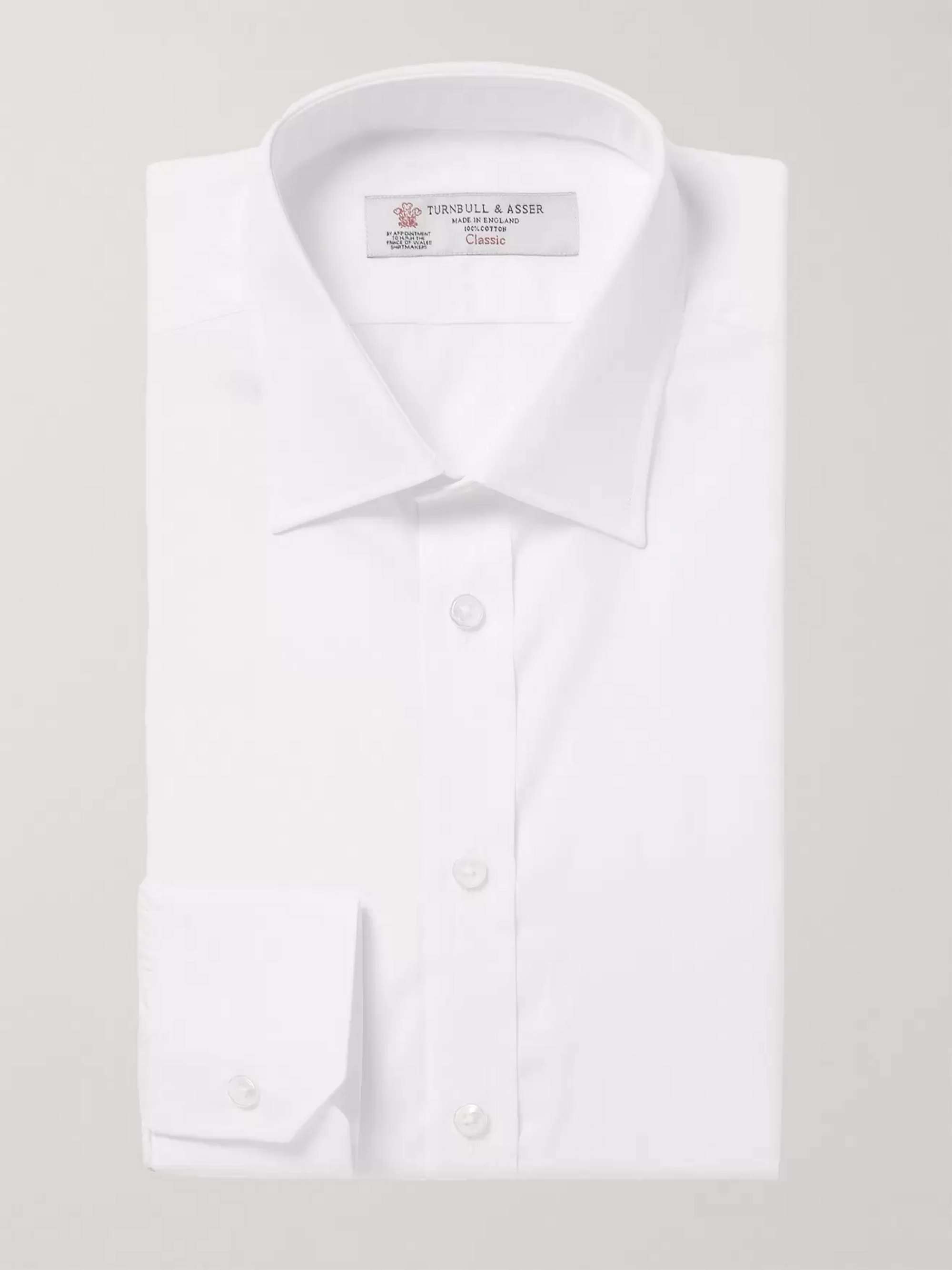 TURNBULL & ASSER White Cotton Shirt | MR PORTER